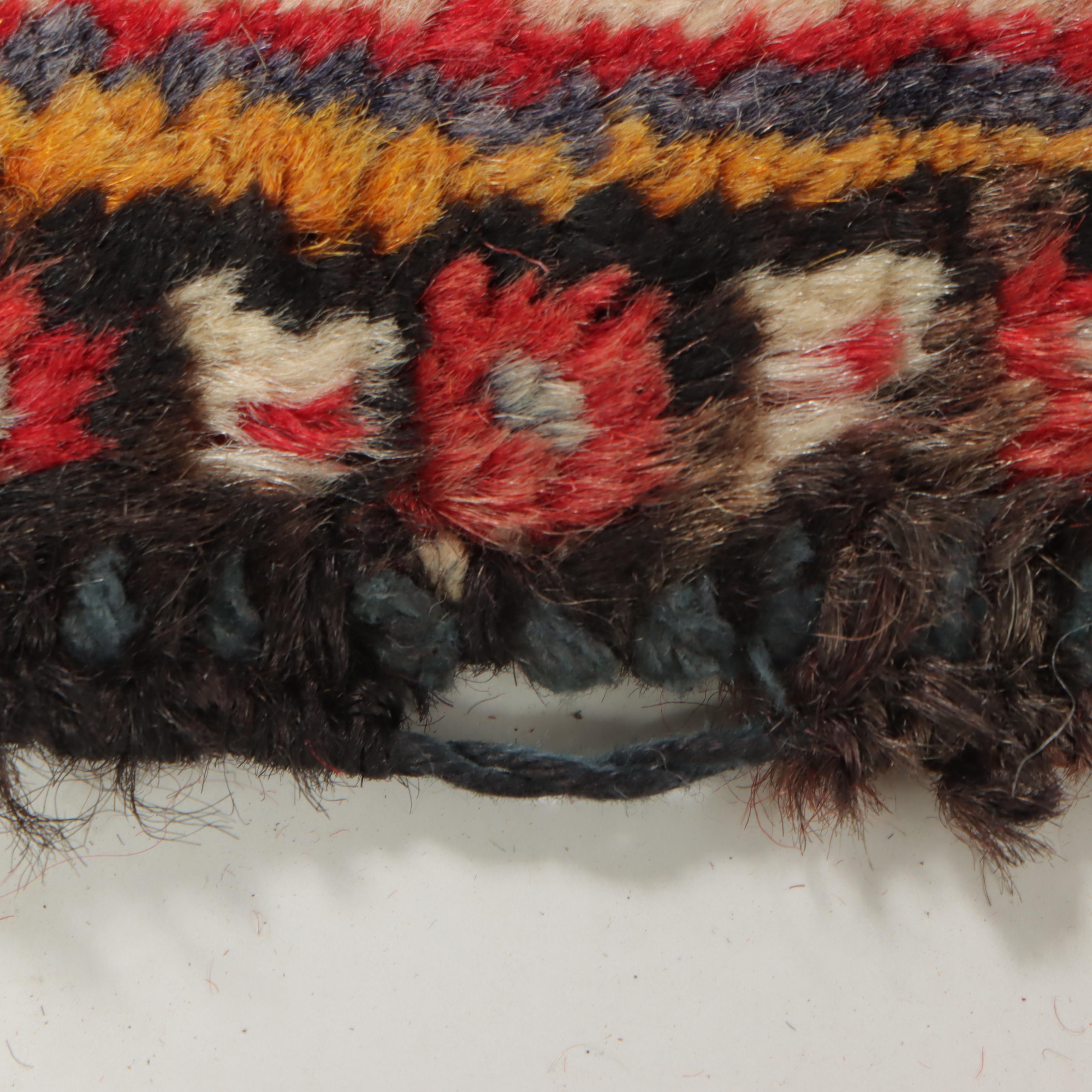 2'9 x 9'5 Hand-Knotted Persian Karaja Carpet Runner