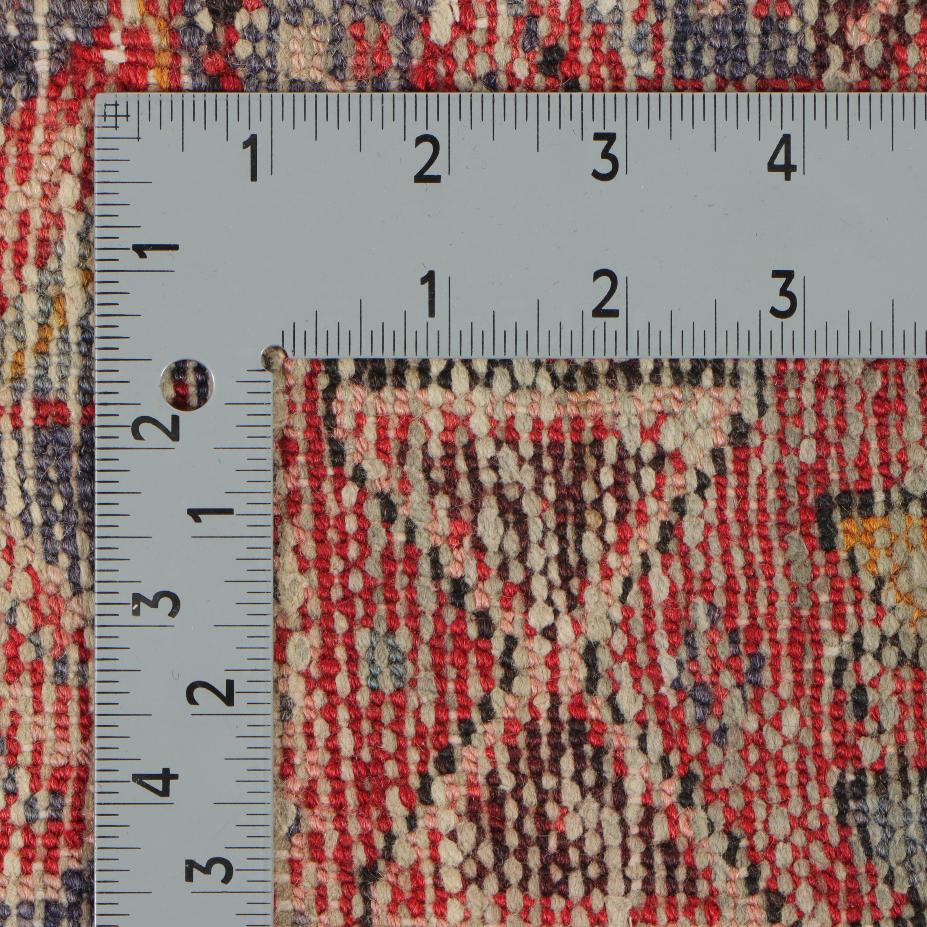 2'9 x 9'5 Hand-Knotted Persian Karaja Carpet Runner