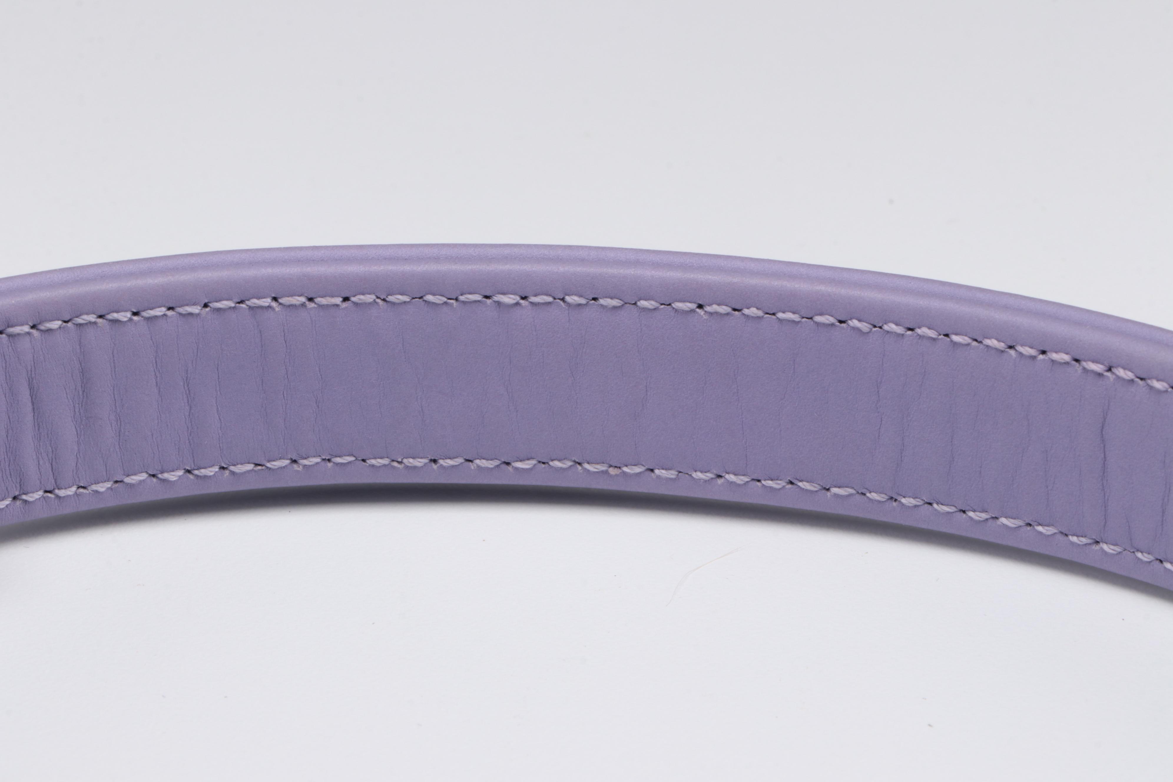 Chanel Mini Boy Flap Bag in Purple Woven Leather