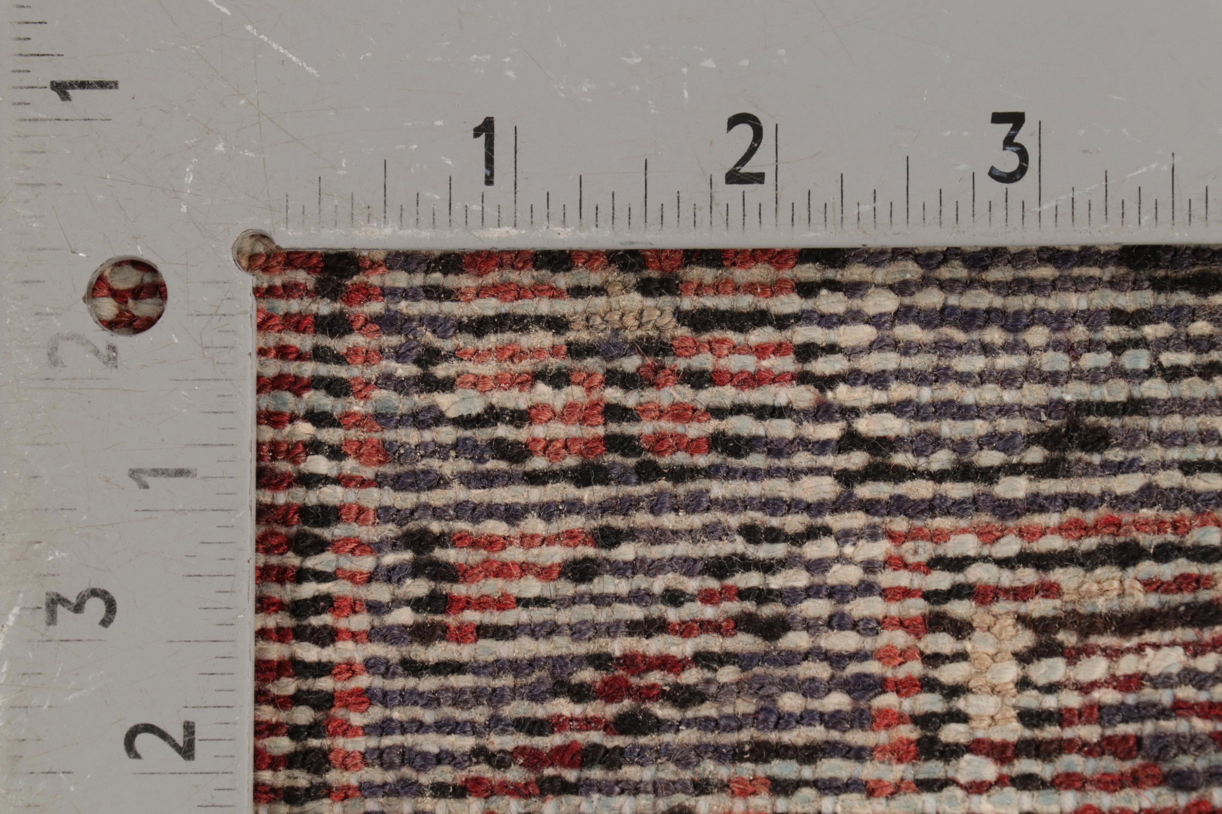 3'6 x 10' Hand-Knotted Persian Nahavand Long Rug, 1970s