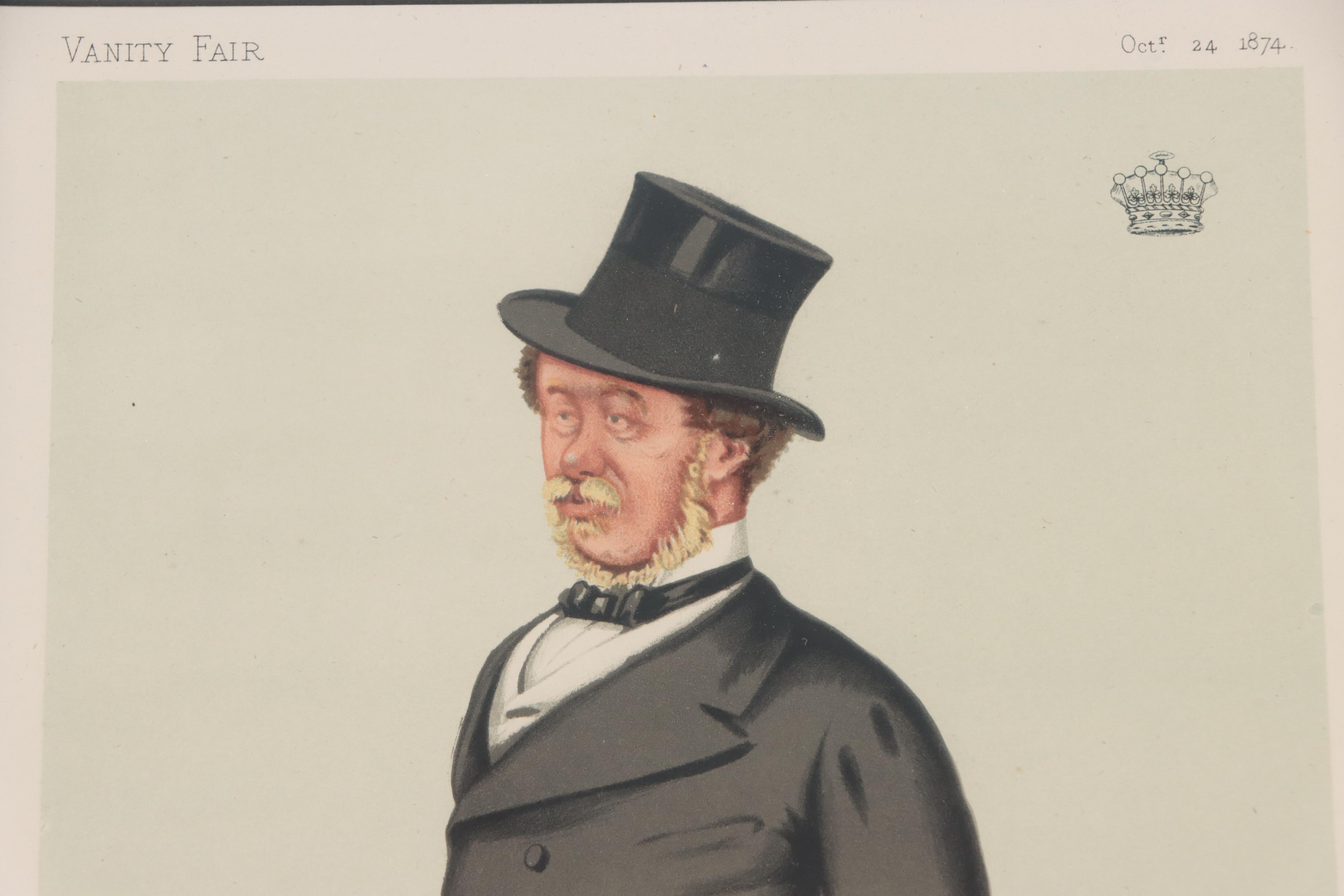 Leslie Ward "Spy" Chromolithograph "Master of the Horse," 1874