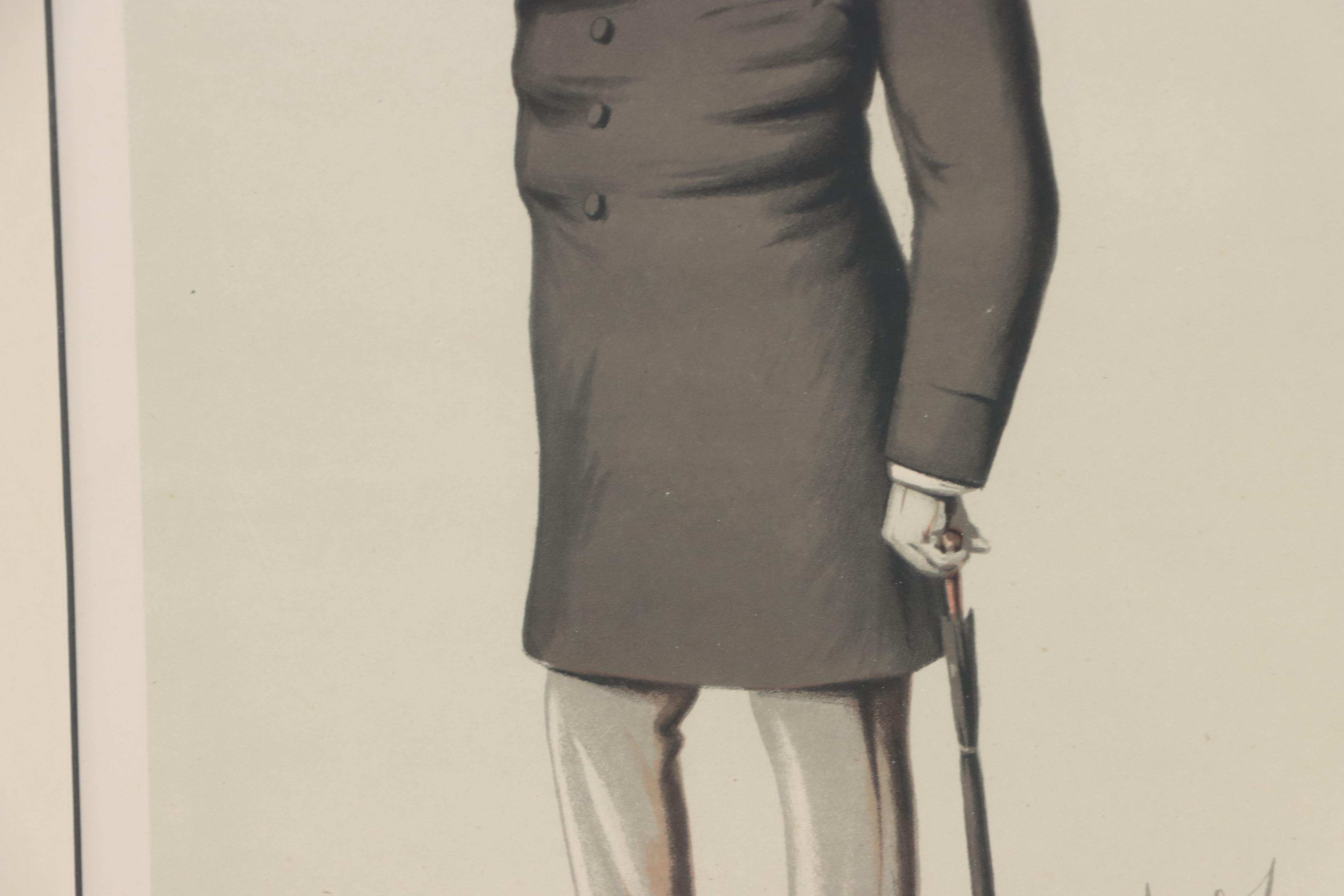 Leslie Ward "Spy" Chromolithograph "Master of the Horse," 1874