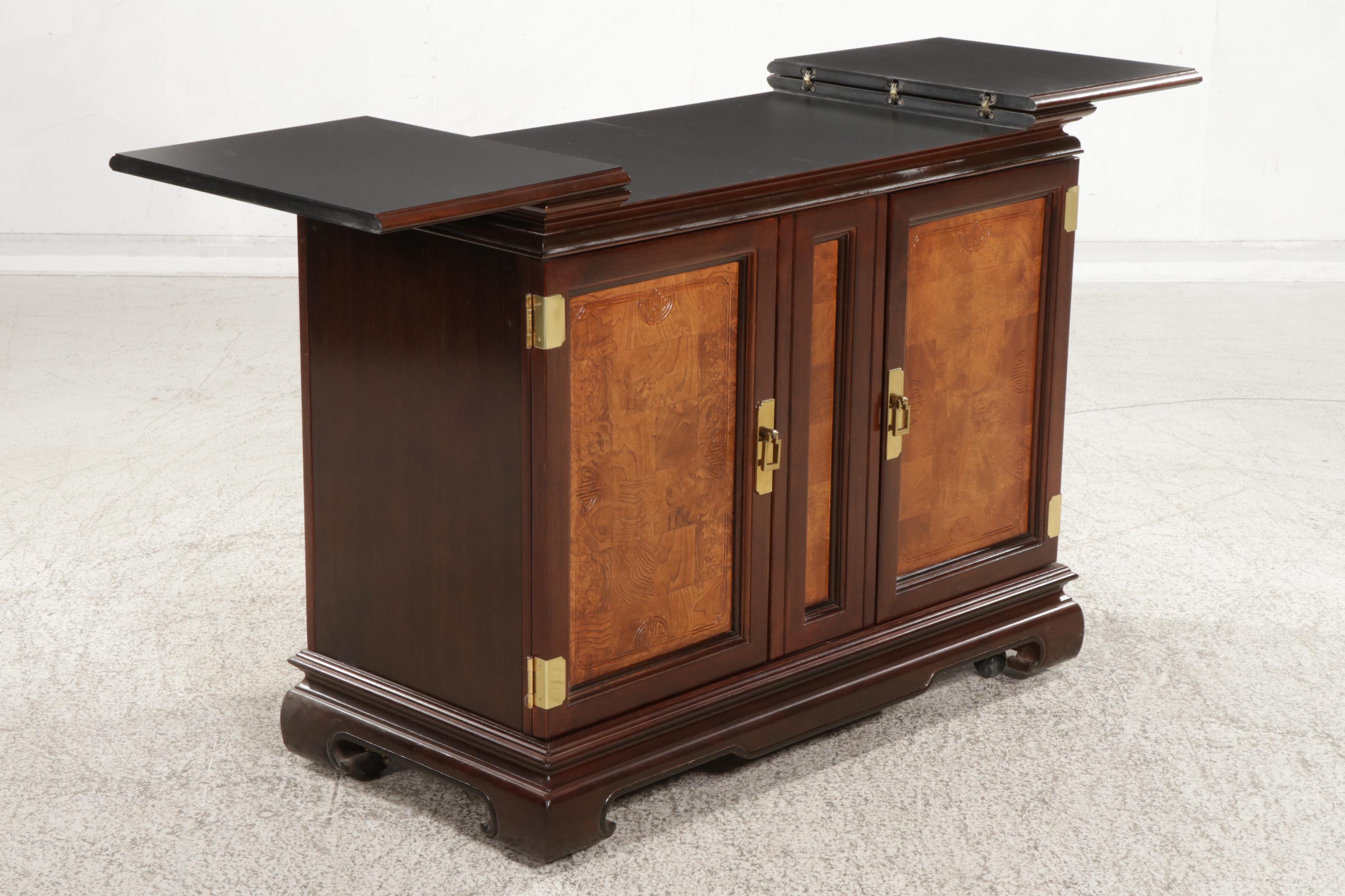 Universal Furniture Imperial Dynasty Chinese Style Flip Top Server