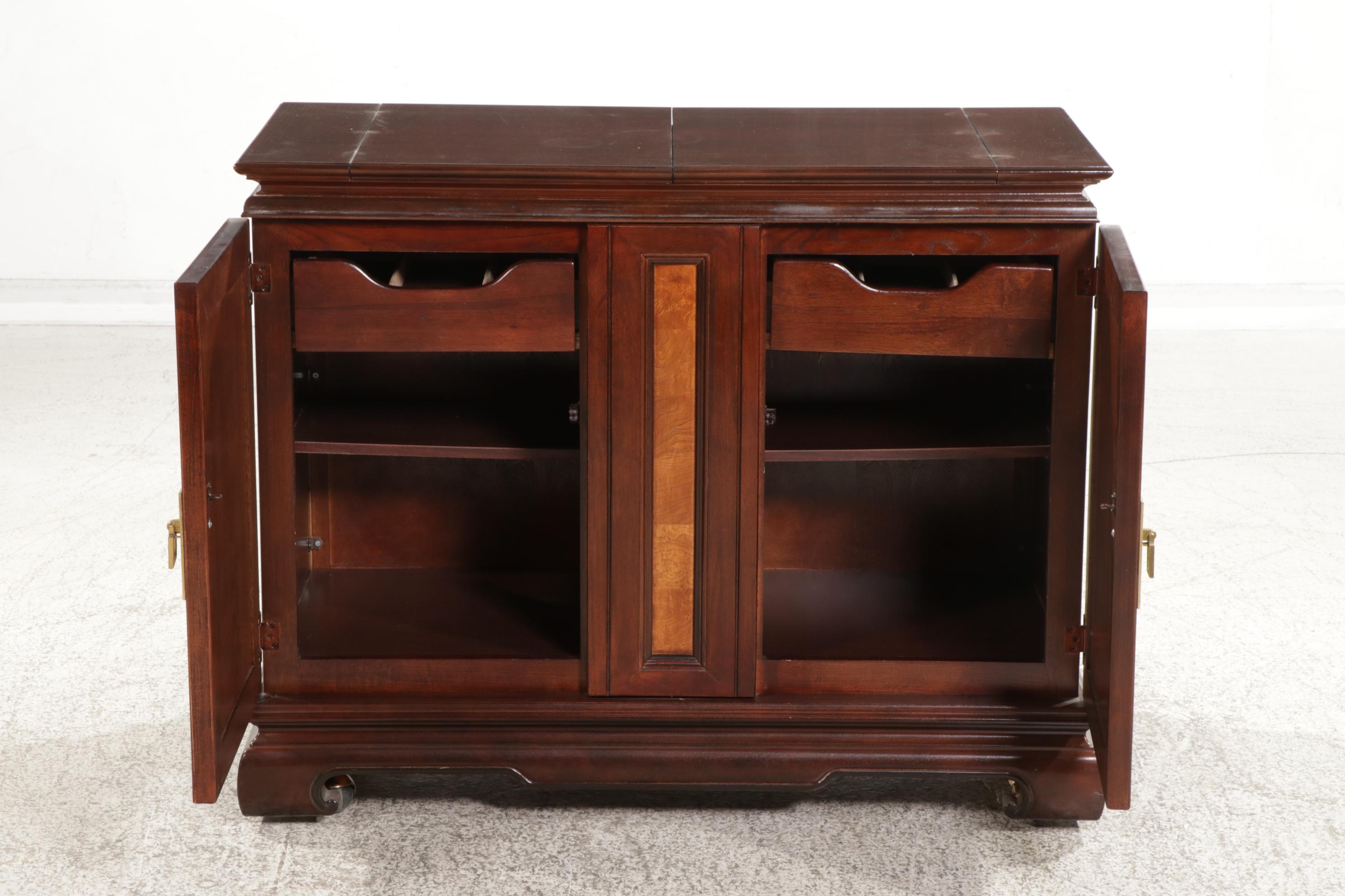 Universal Furniture Imperial Dynasty Chinese Style Flip Top Server