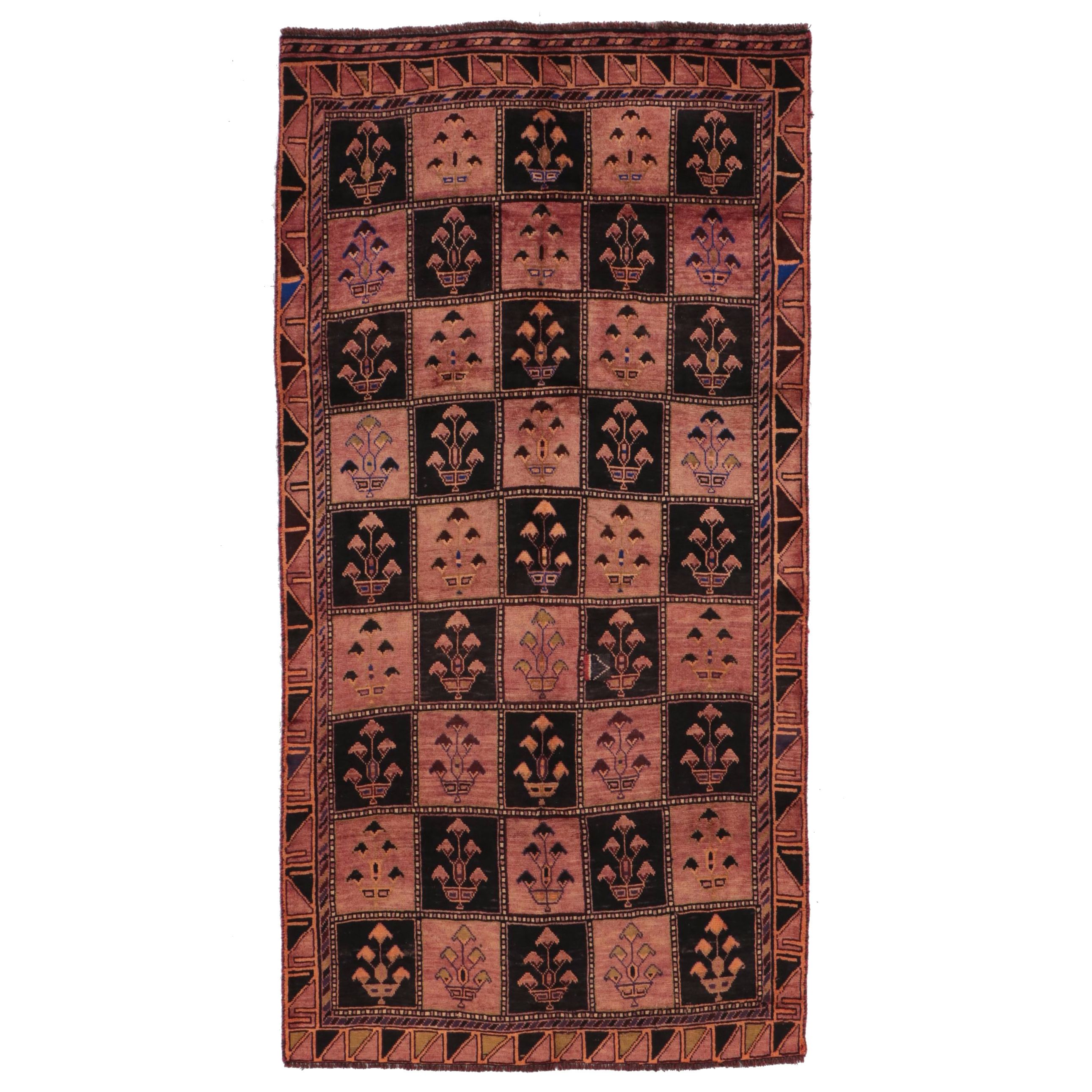 4'7 x 9'3 Hand-Knotted Northwest Persian Tribal Area Rug