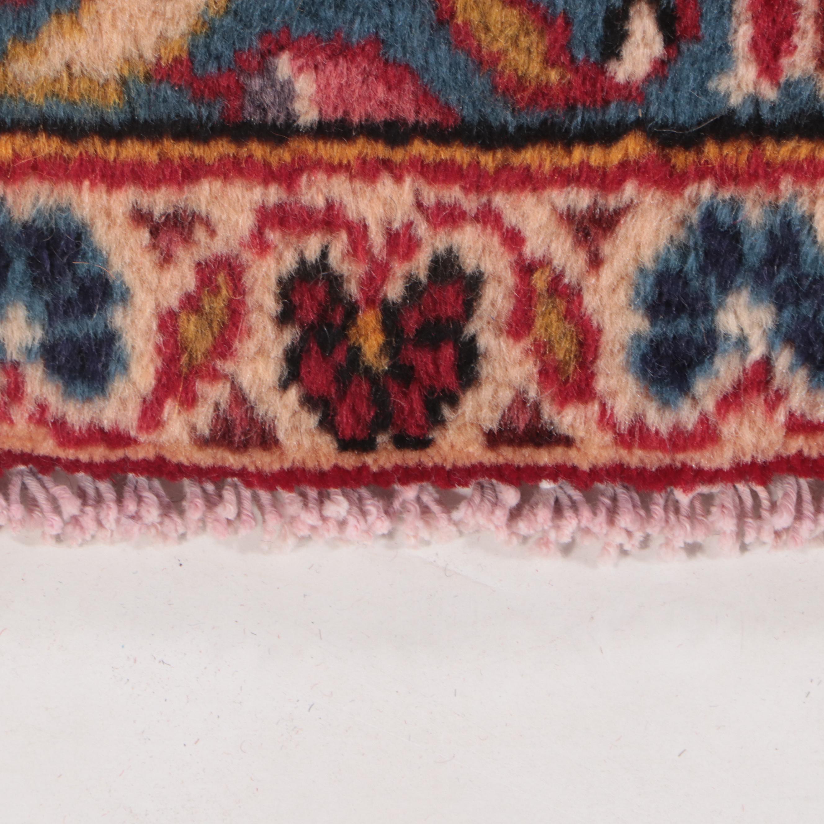 8'1 x 12'7 Hand-Knotted Persian Mashad Area Rug