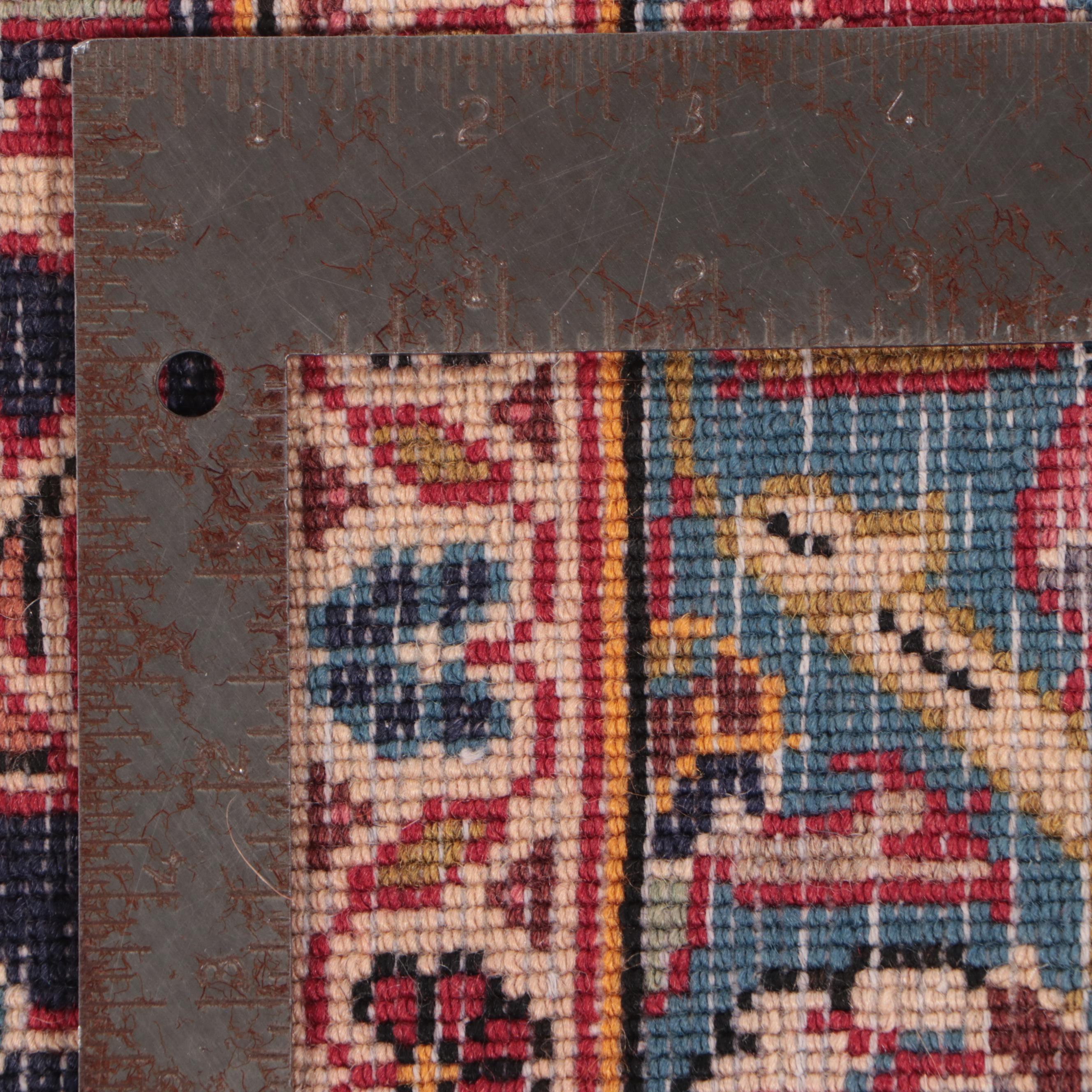 8'1 x 12'7 Hand-Knotted Persian Mashad Area Rug