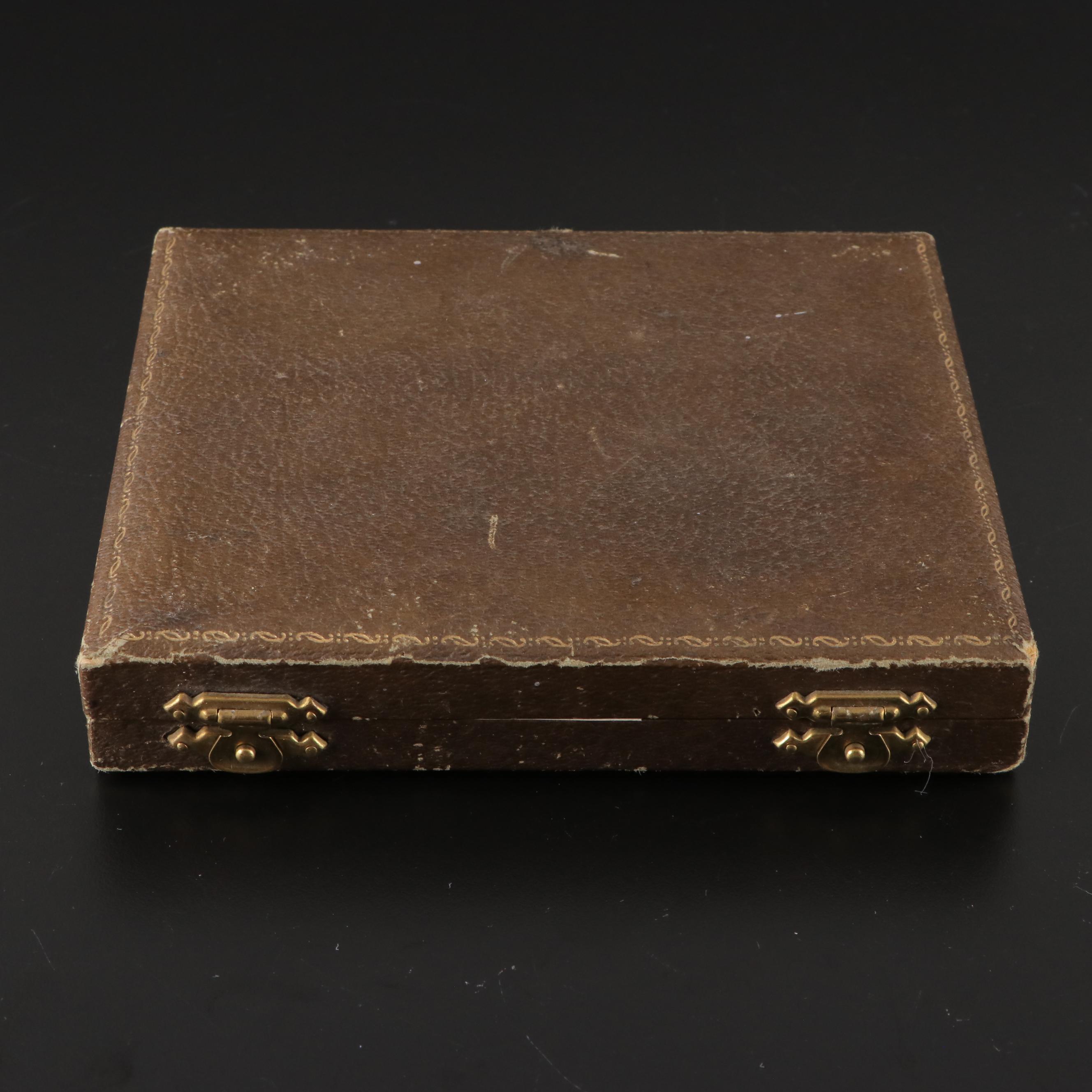 Henry Clifford Davis Sterling Silver and Guilloché Enamel Demitasse Spoons