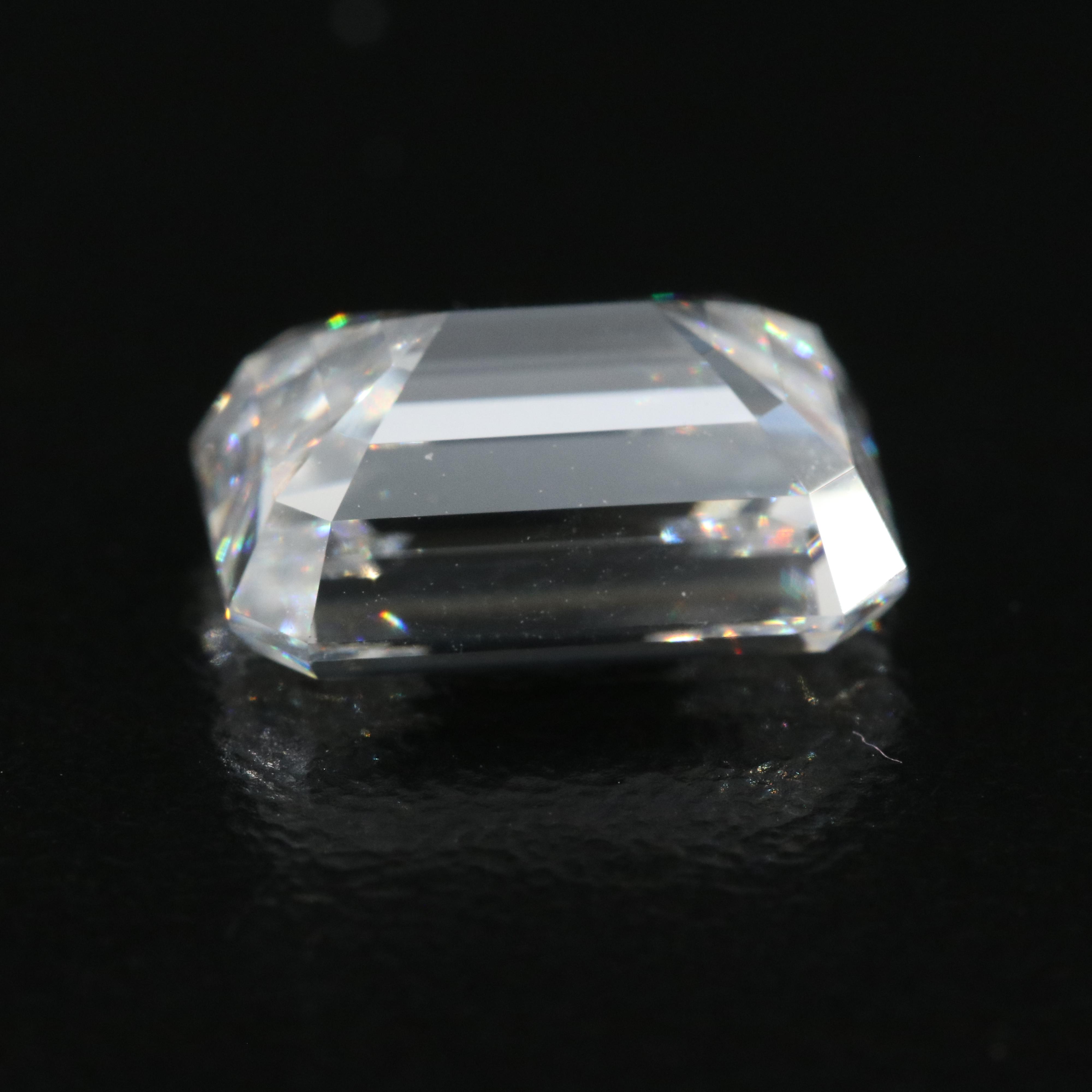 Loose 4.09 CT Lab Grown Diamond with IGI Report