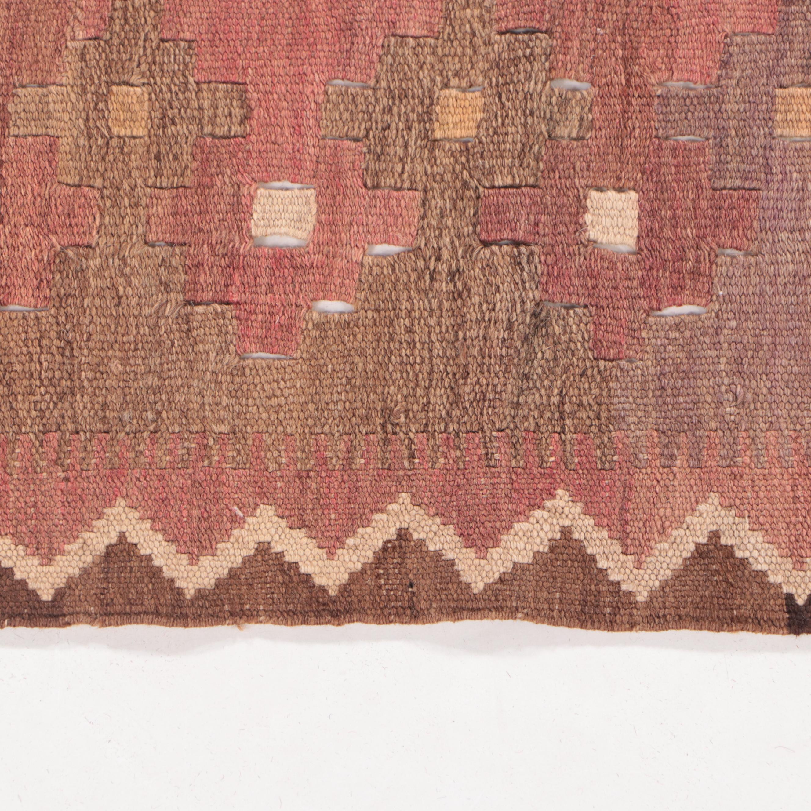 7'8 x 13'2 Handwoven Pakistani Kilim Area Rug