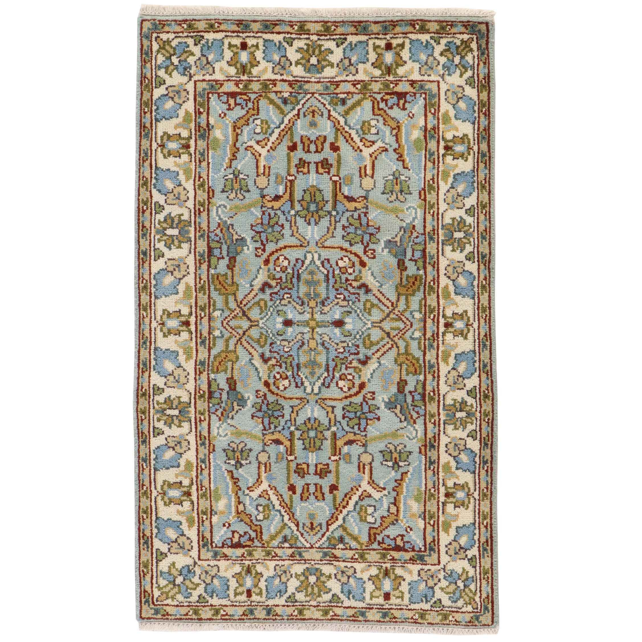 3'1 x 5'3 Hand-Knotted Indo-Persian Tabriz Area Rug, 2010