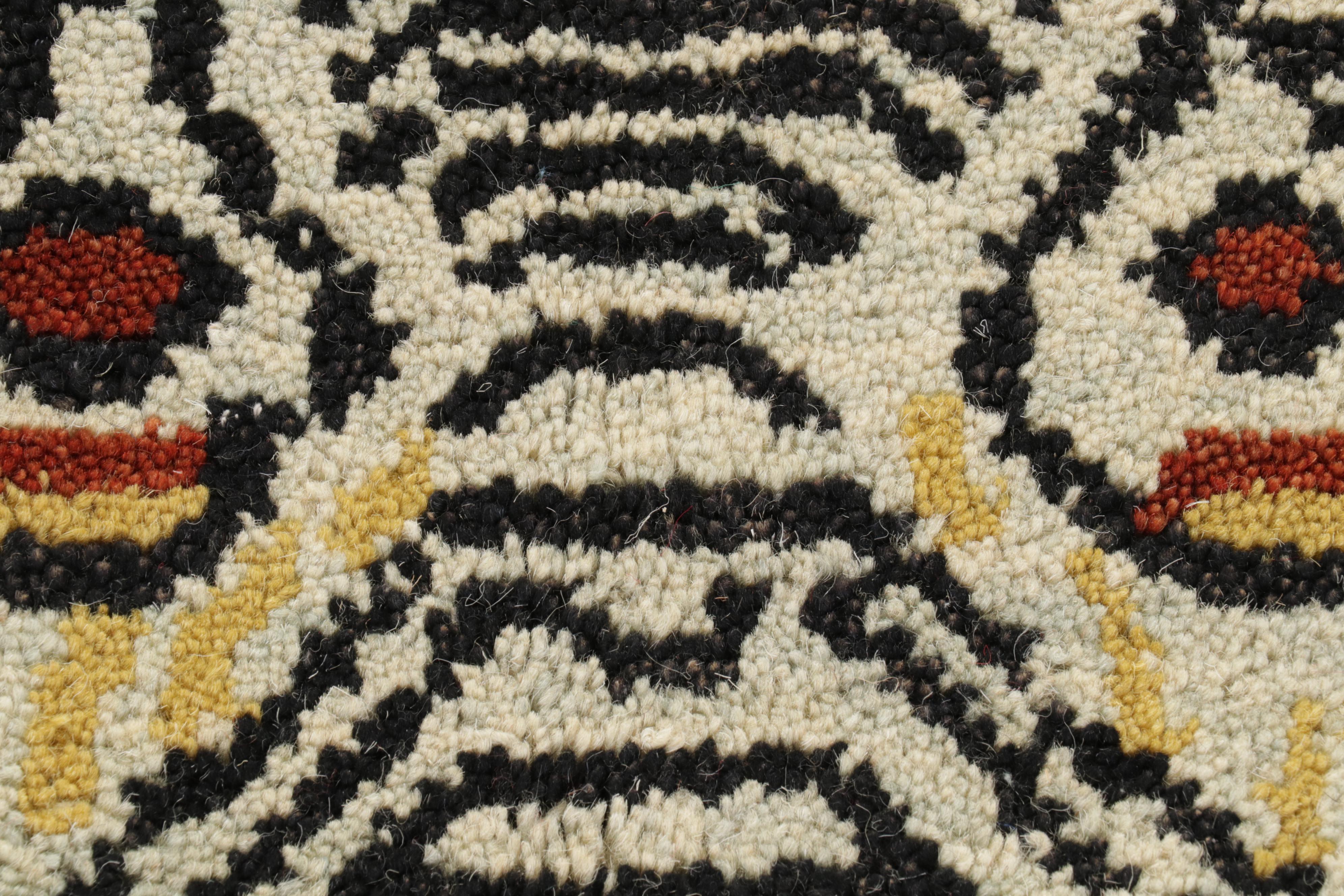 3'11 x 6'1 Hand-Knotted Nepalese Pictorial Tiger Area Rug