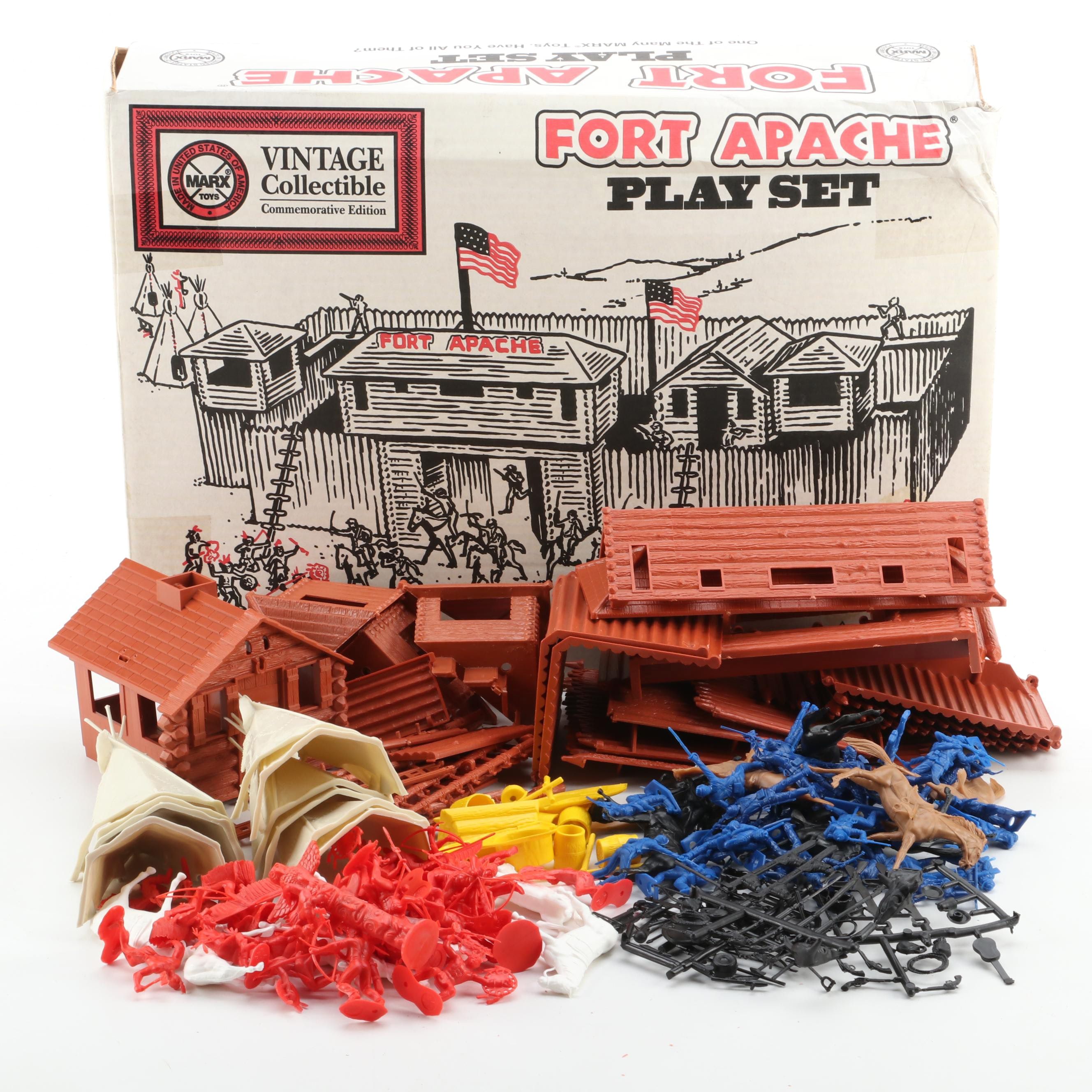 Marx Commemorative "Vintage Collectible" Fort Apache Playset