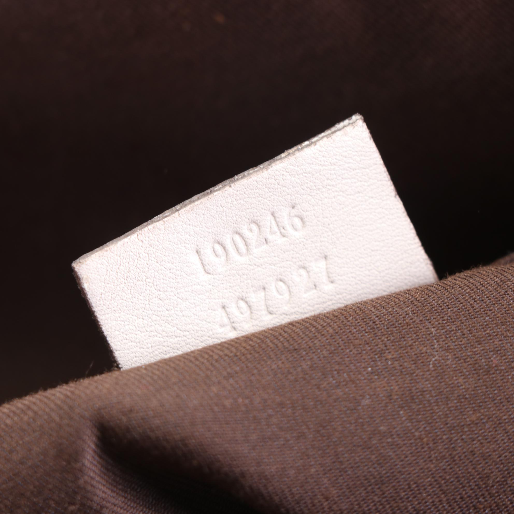 Gucci Trophy GG Canvas and Leather Tote