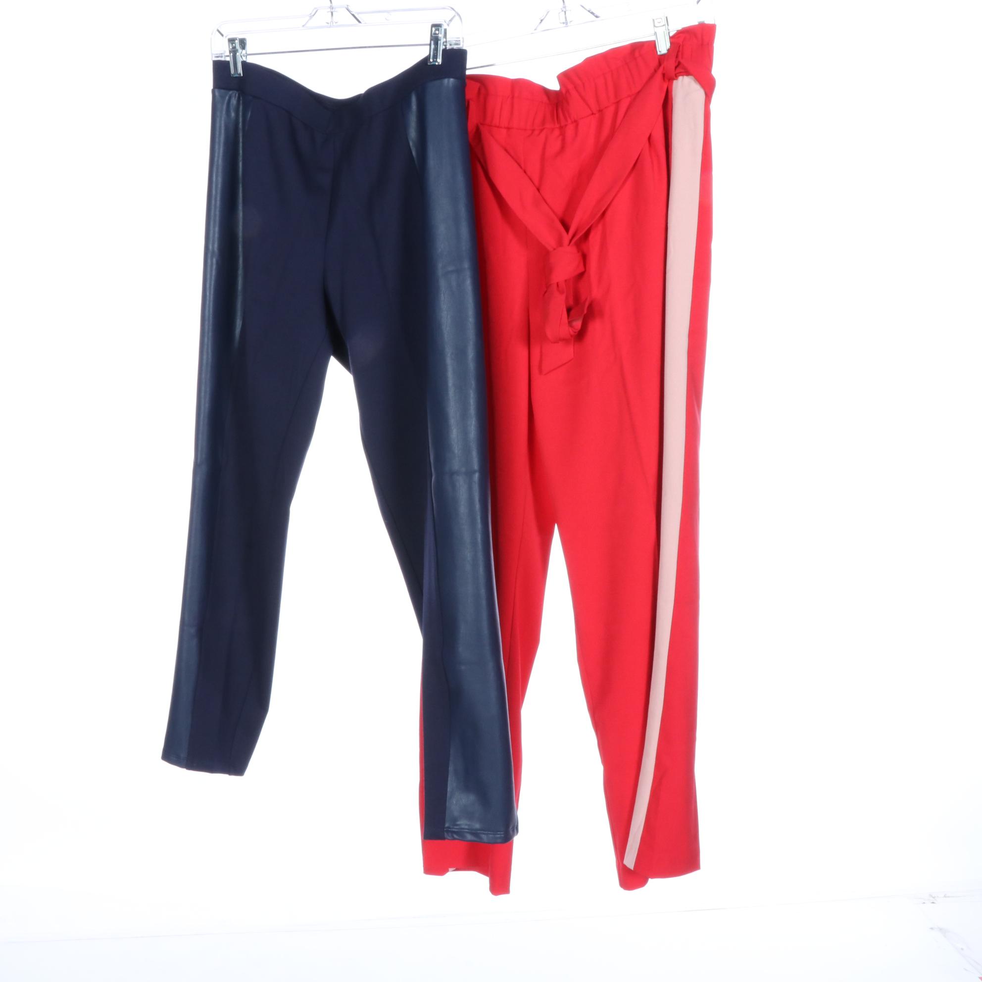 Maeve Dress with Drawstring Neckline, Colleen Lopez Pants, and More