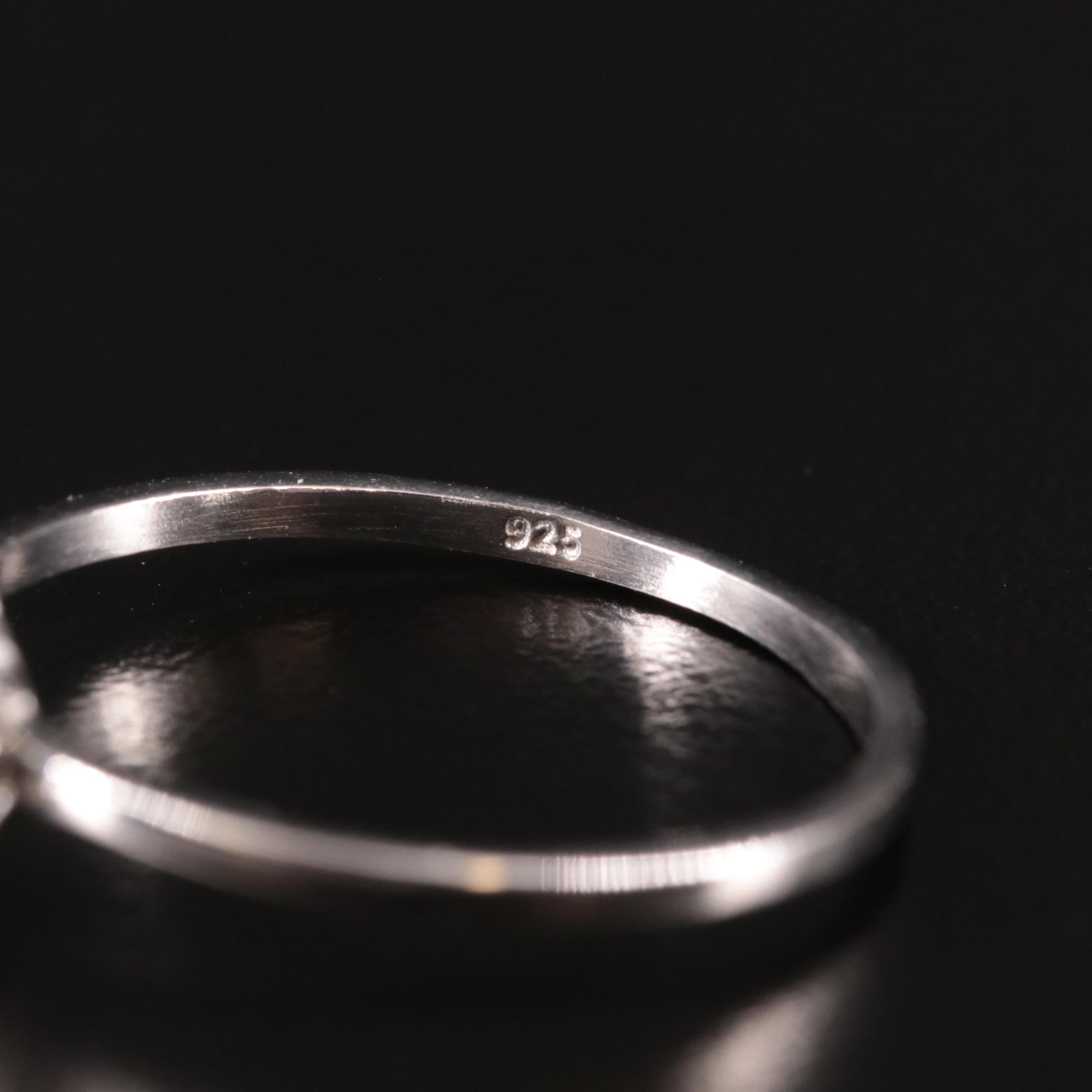 Sterling Smoky Quartz Ring