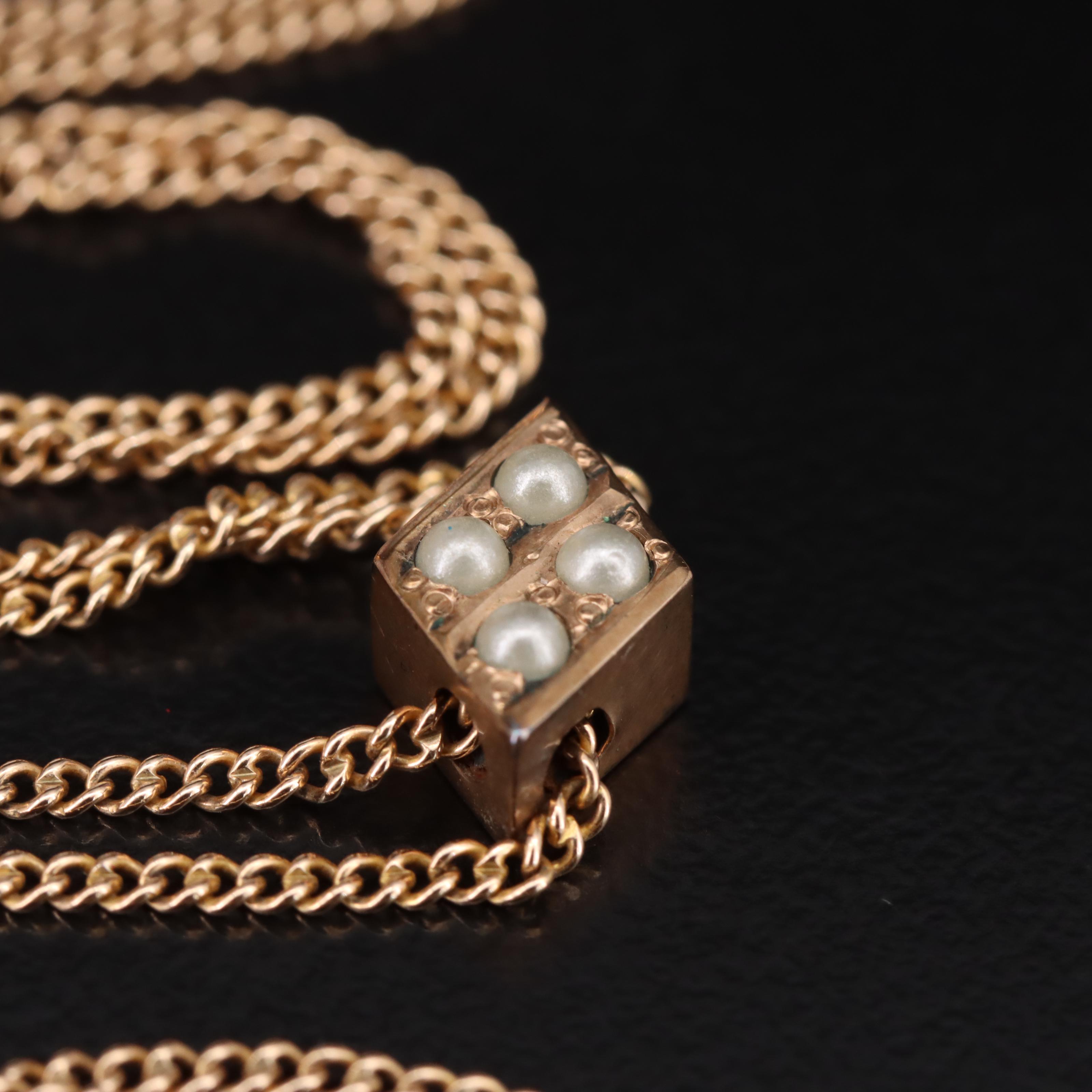 1899 14K Hampden Hunting Case Pocket Watch with 10K Chain