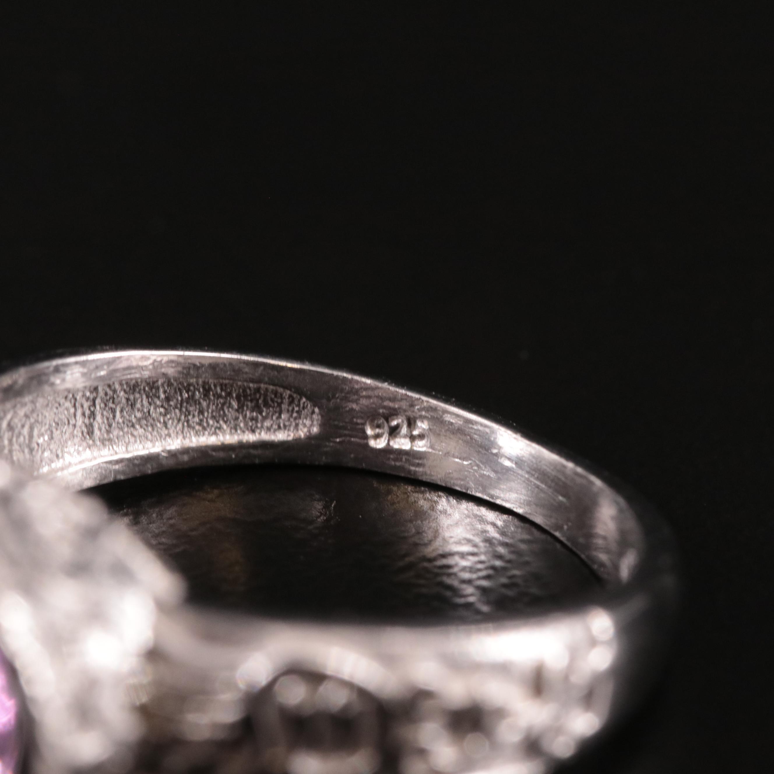 Sterling Amethyst Ring