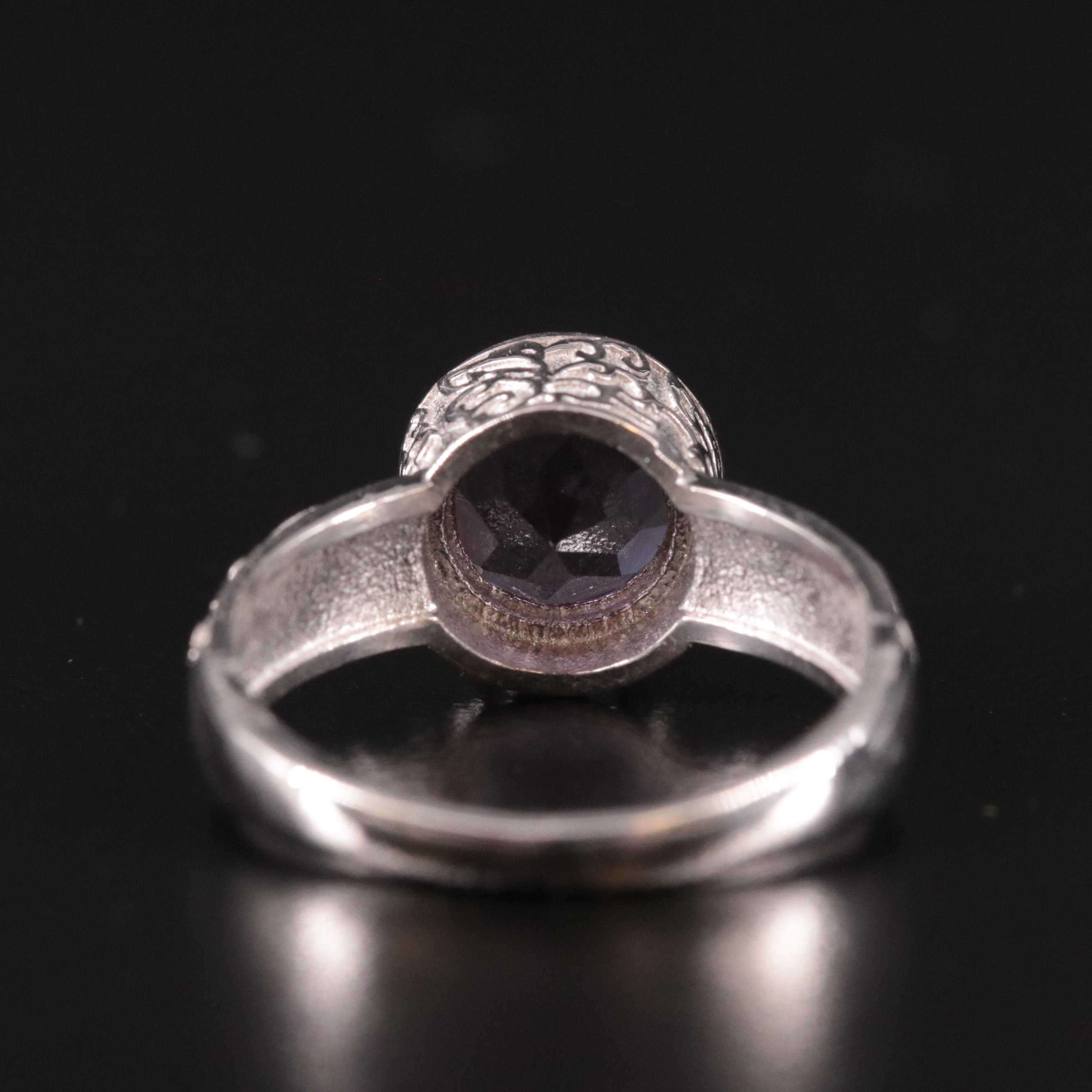 Sterling Amethyst Ring