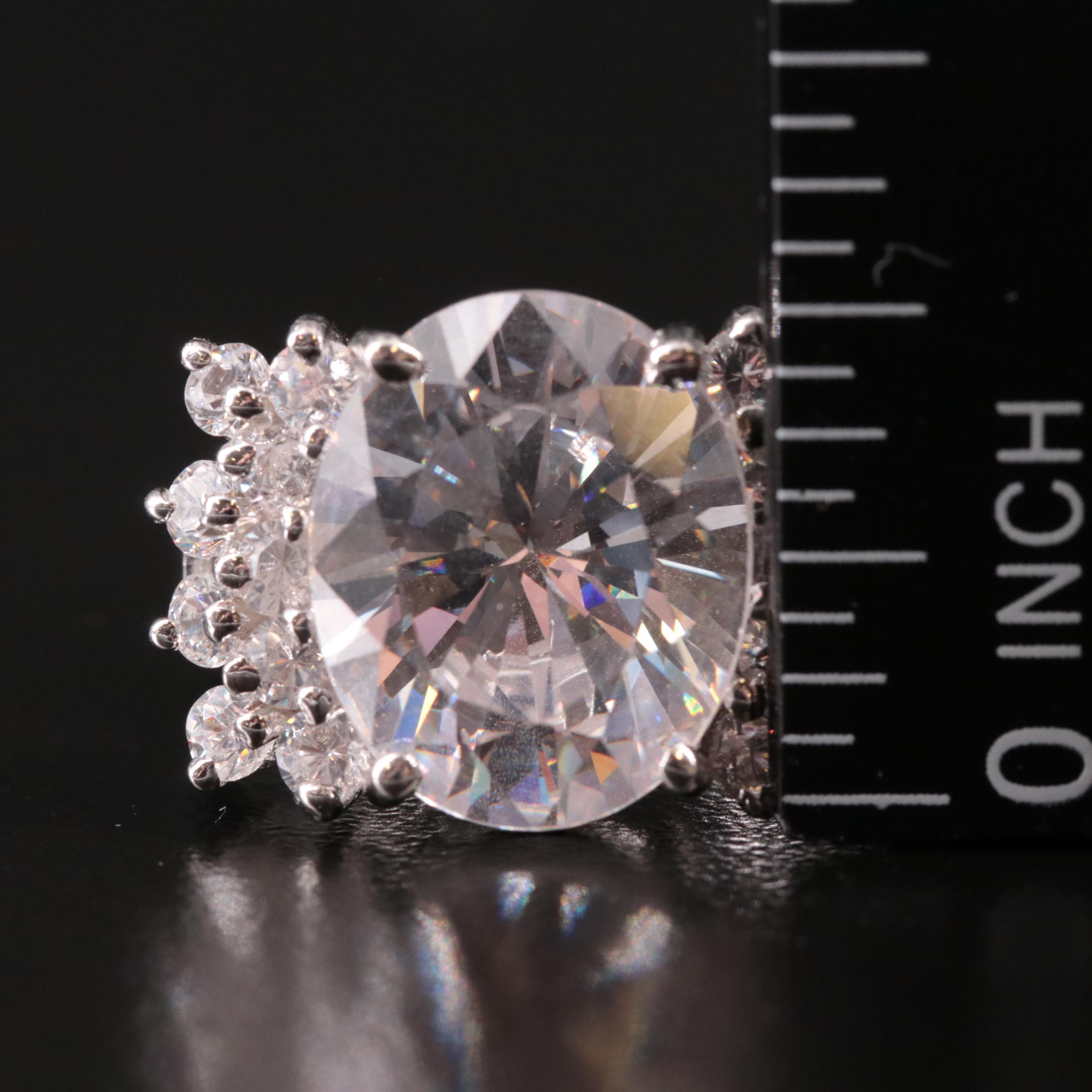 Sterling Cubic Zirconia Ring