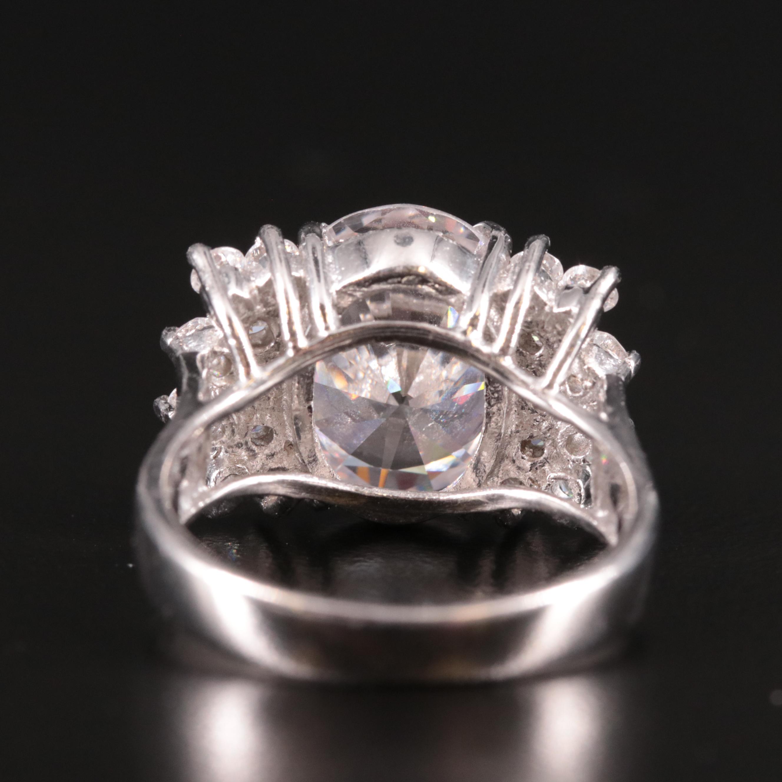 Sterling Cubic Zirconia Ring