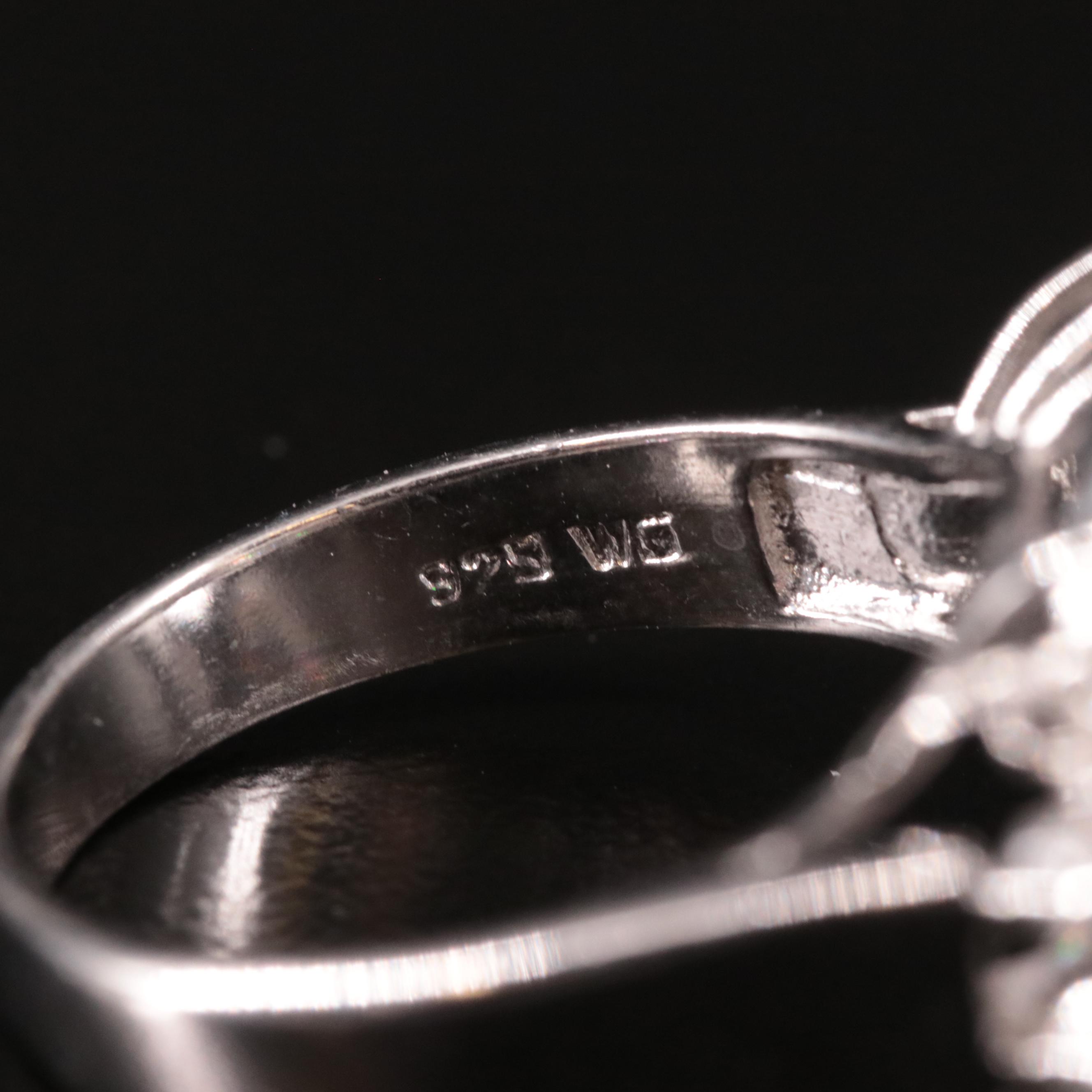 Sterling Cubic Zirconia Ring