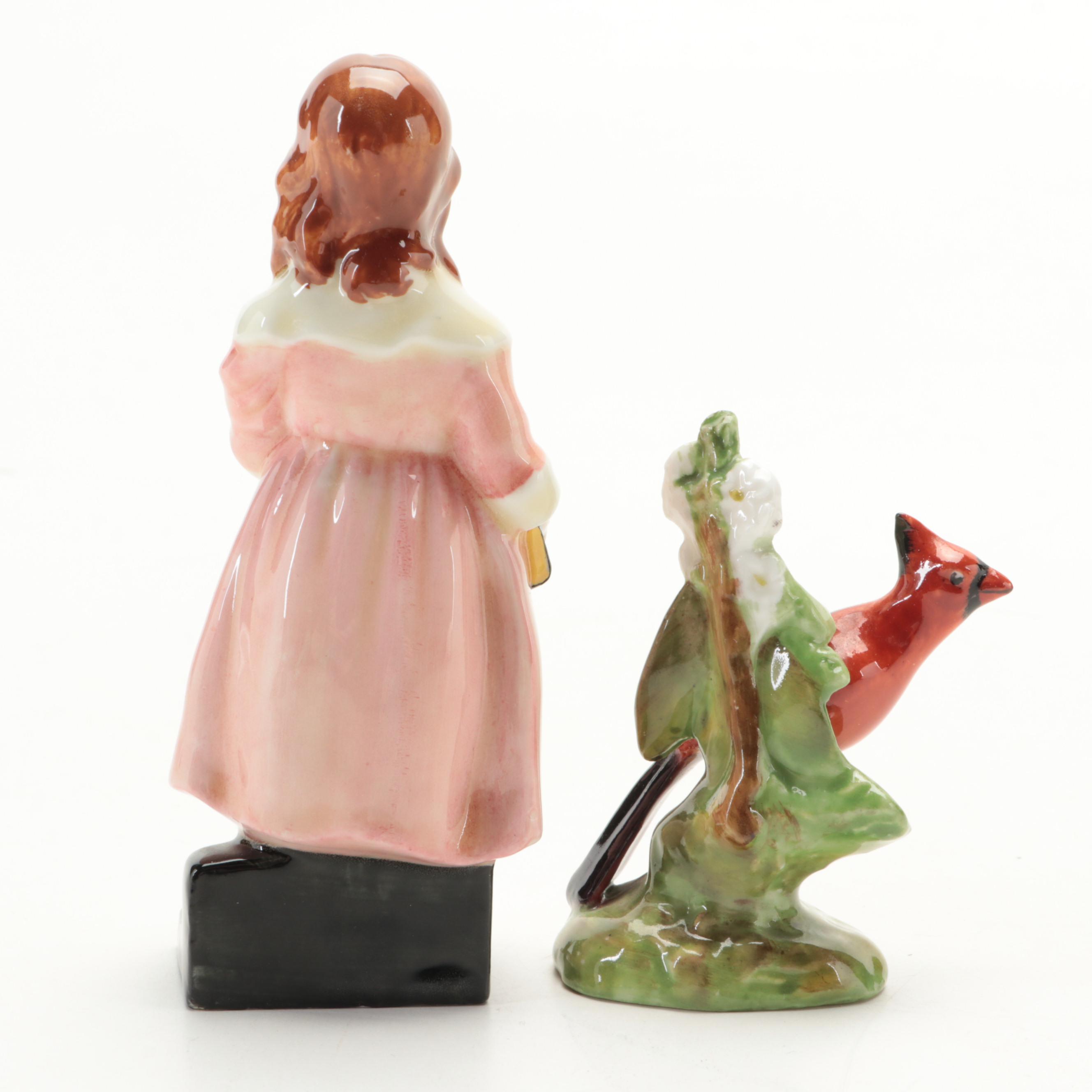 Royal Doulton "Pearly Boy" and "Pearly Girl" and Other Figurines