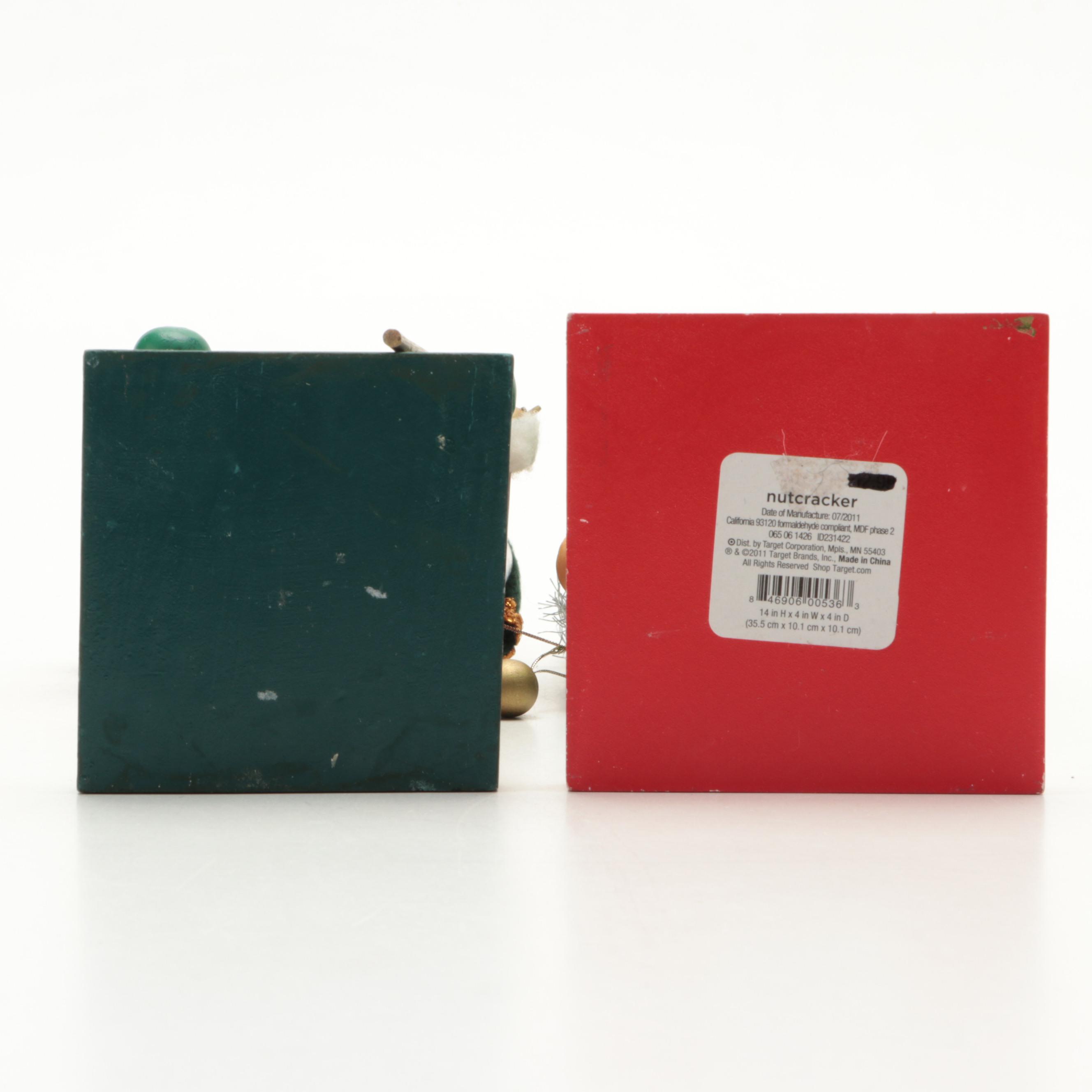 Santa with Herr Drosselmeyer and Other Nutcrackers