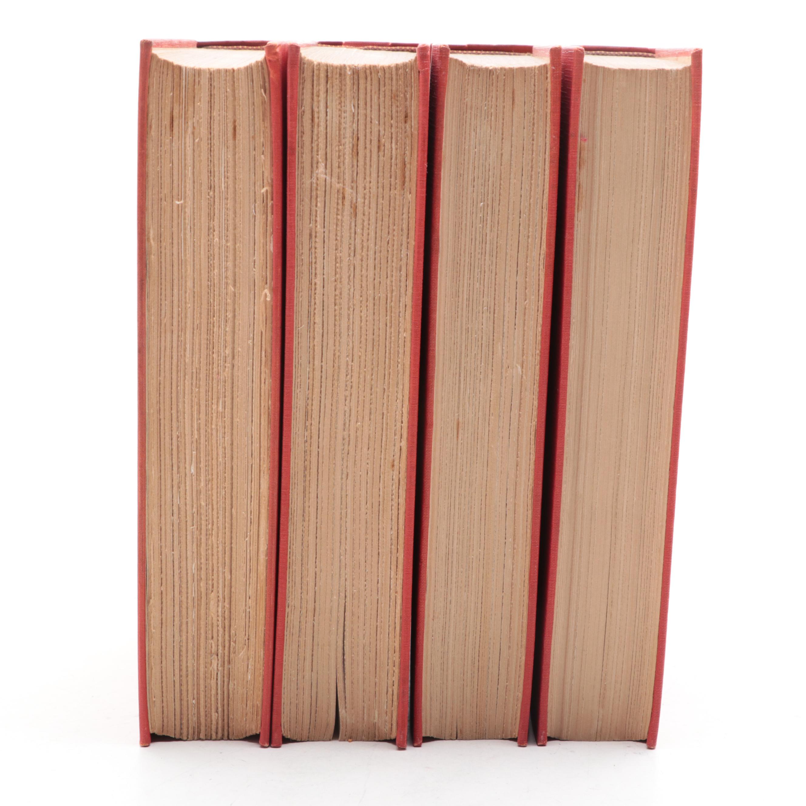 Early Printing "R. E. Lee" Four-Volume Set by Douglas Southall Freeman, 1935–36