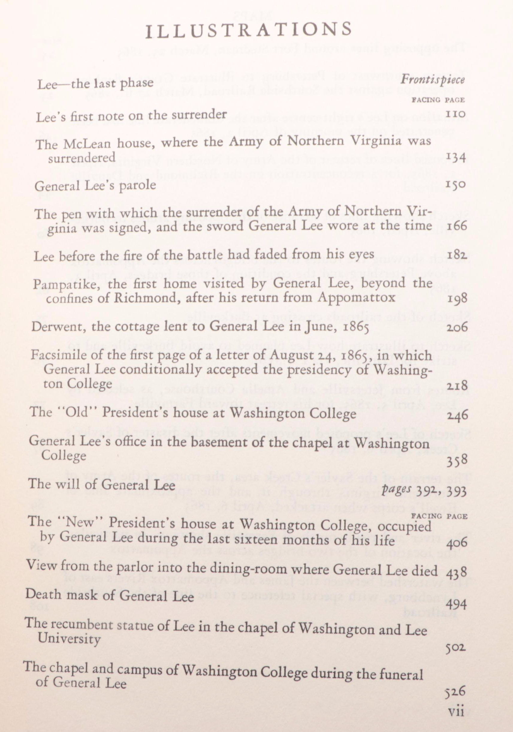 Early Printing "R. E. Lee" Four-Volume Set by Douglas Southall Freeman, 1935–36