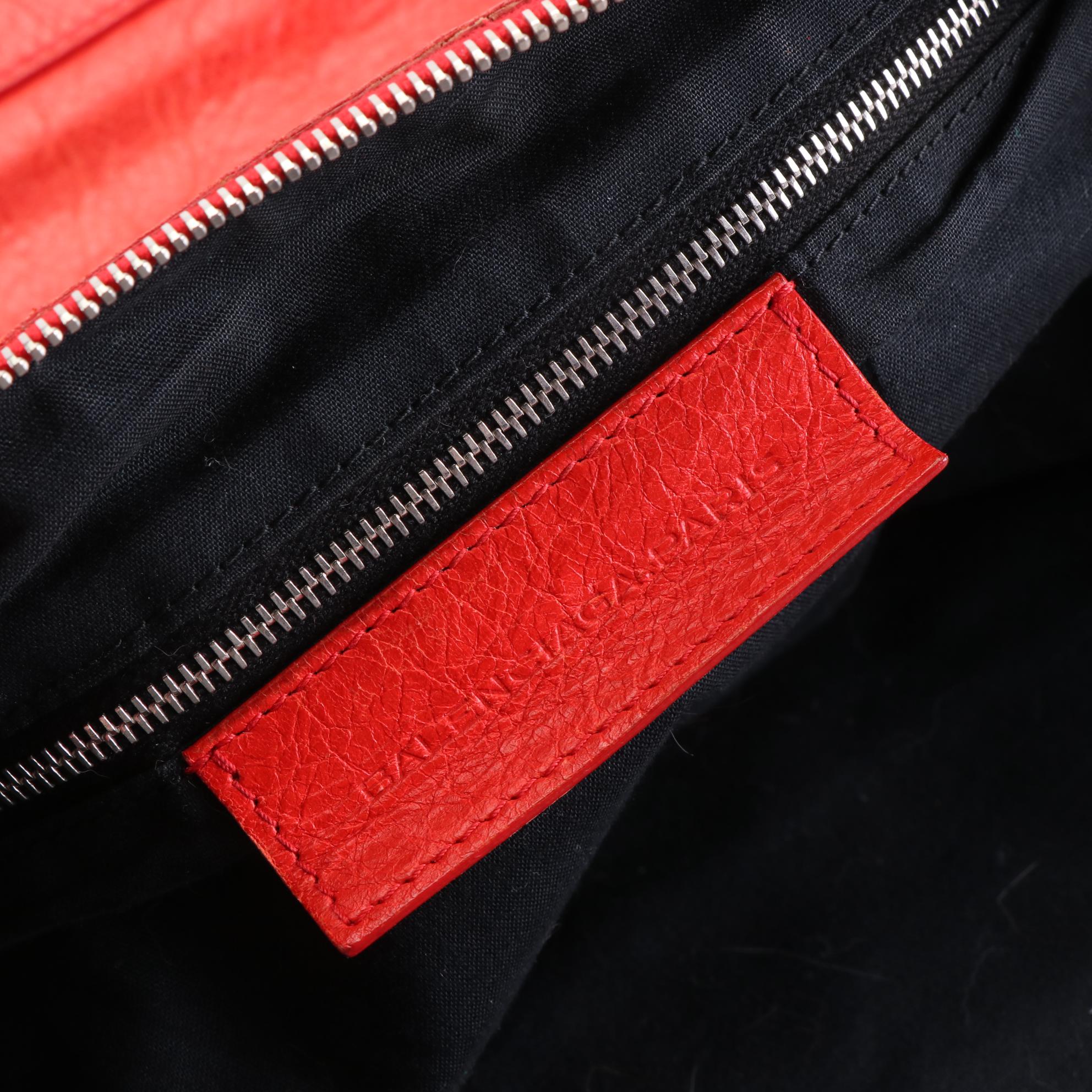 Balenciaga Arena Day Classic Messenger Bag in Textured Leather