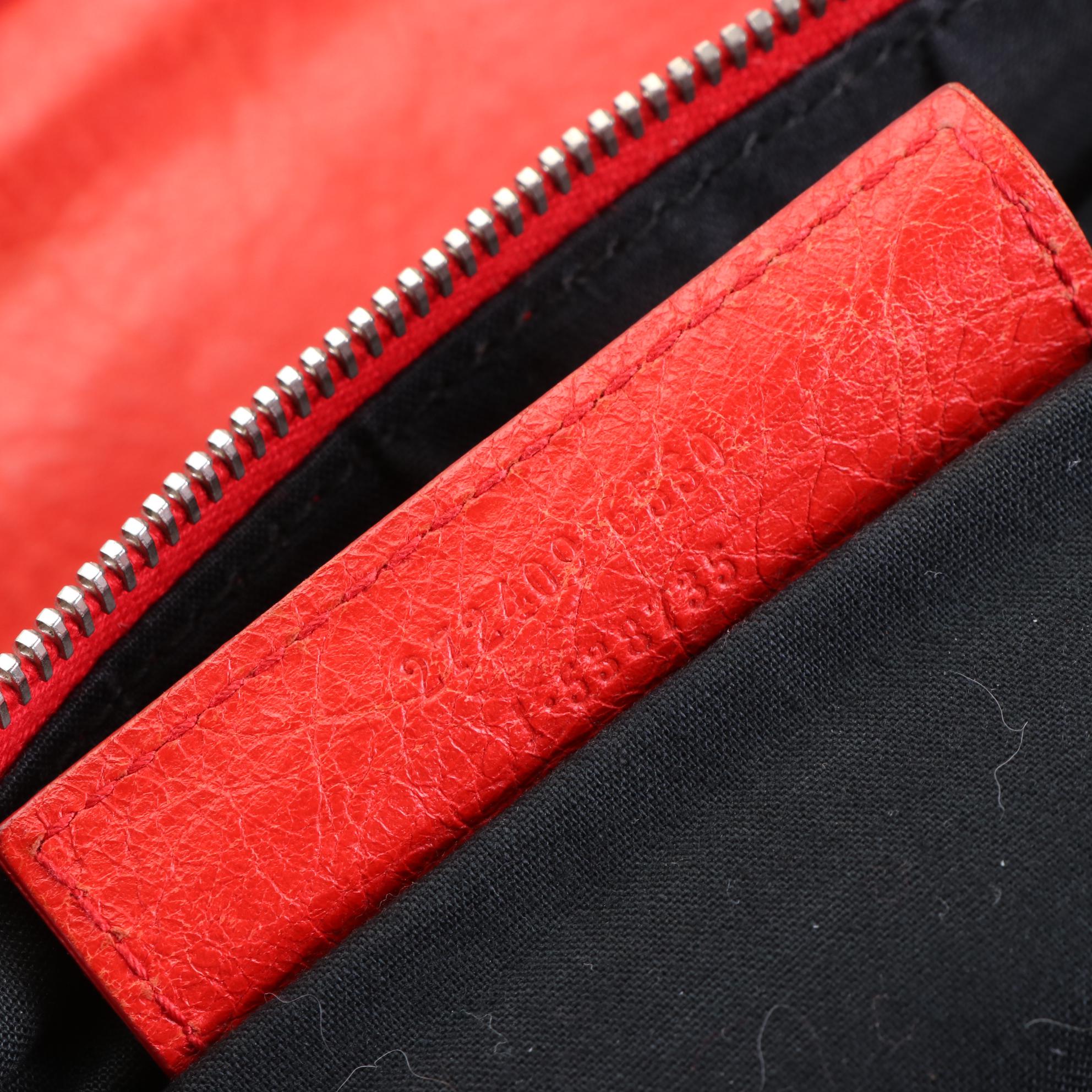 Balenciaga Arena Day Classic Messenger Bag in Textured Leather