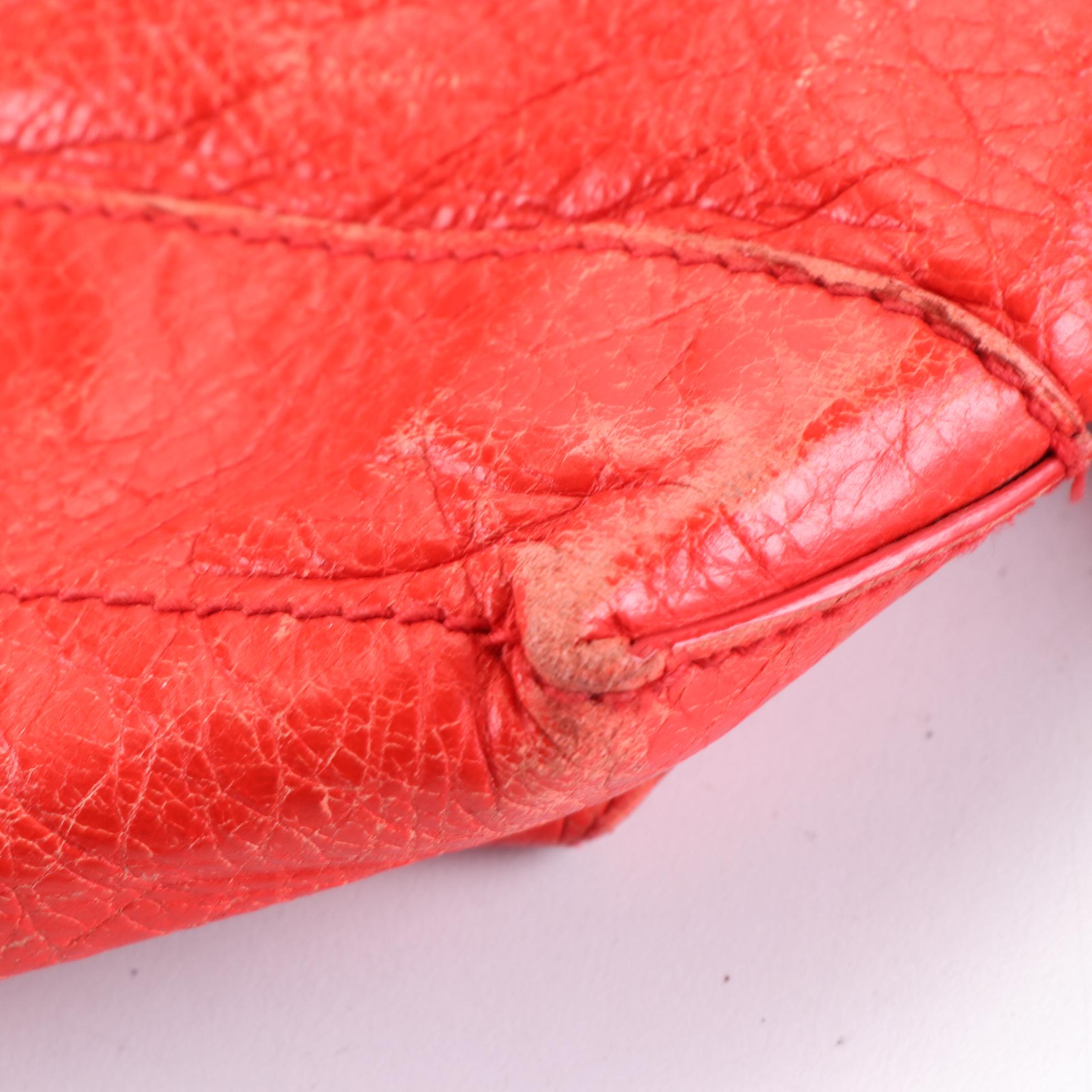 Balenciaga Arena Day Classic Messenger Bag in Textured Leather