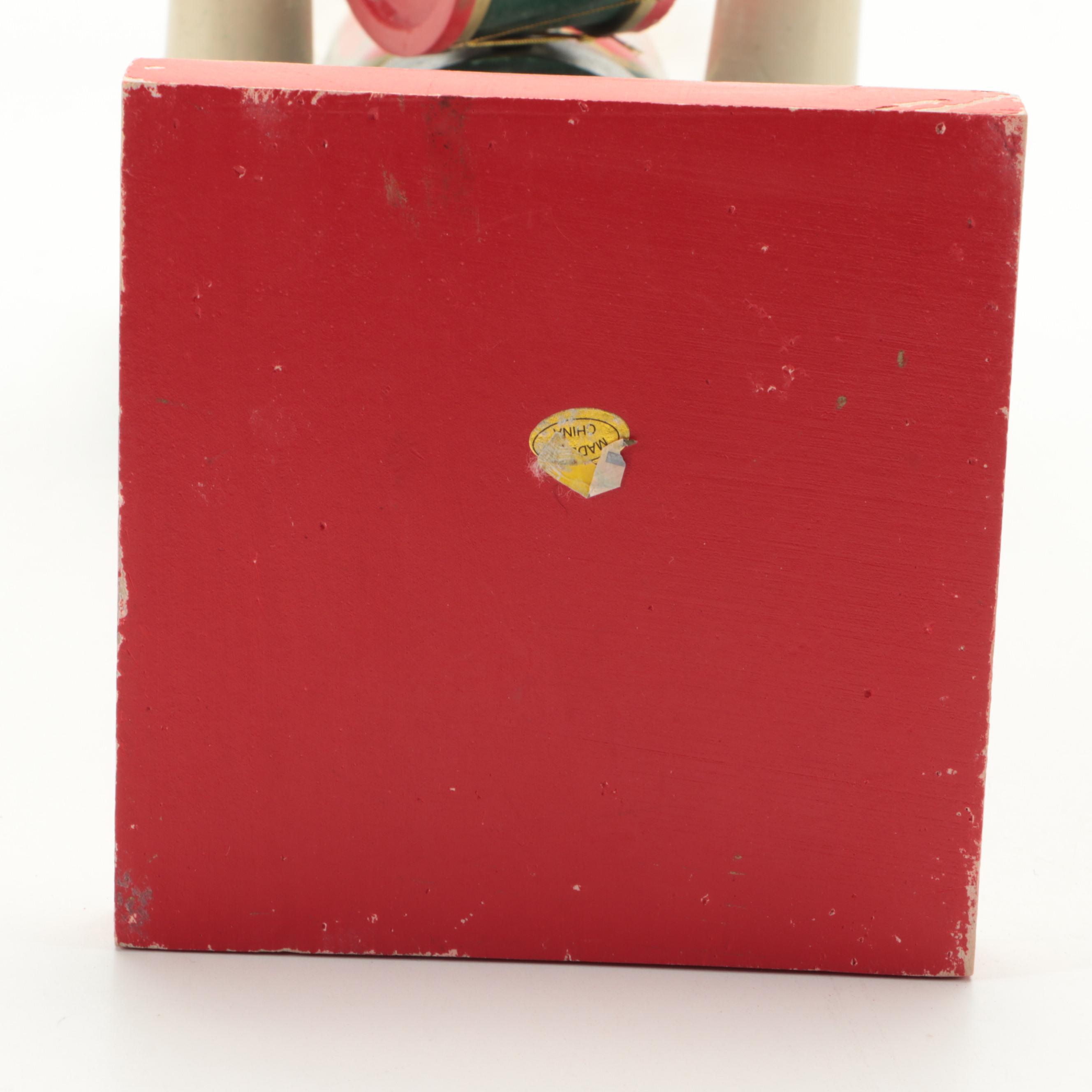 Wooden King and Drummer Nutcrackers