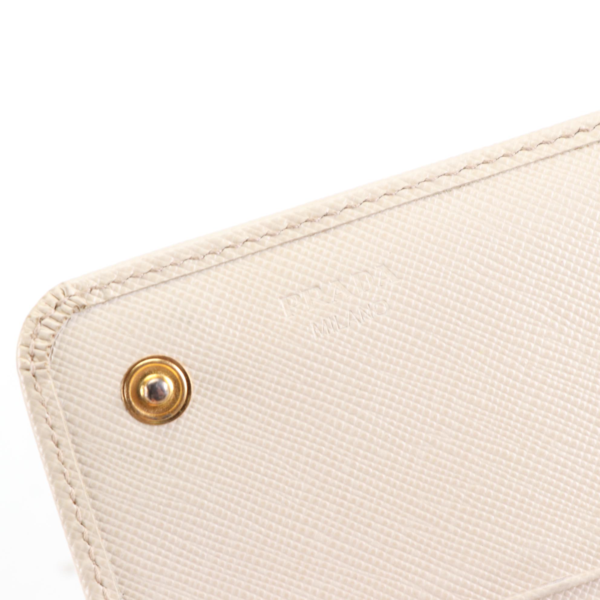 Prada Long Wallet in Saffiano Leather