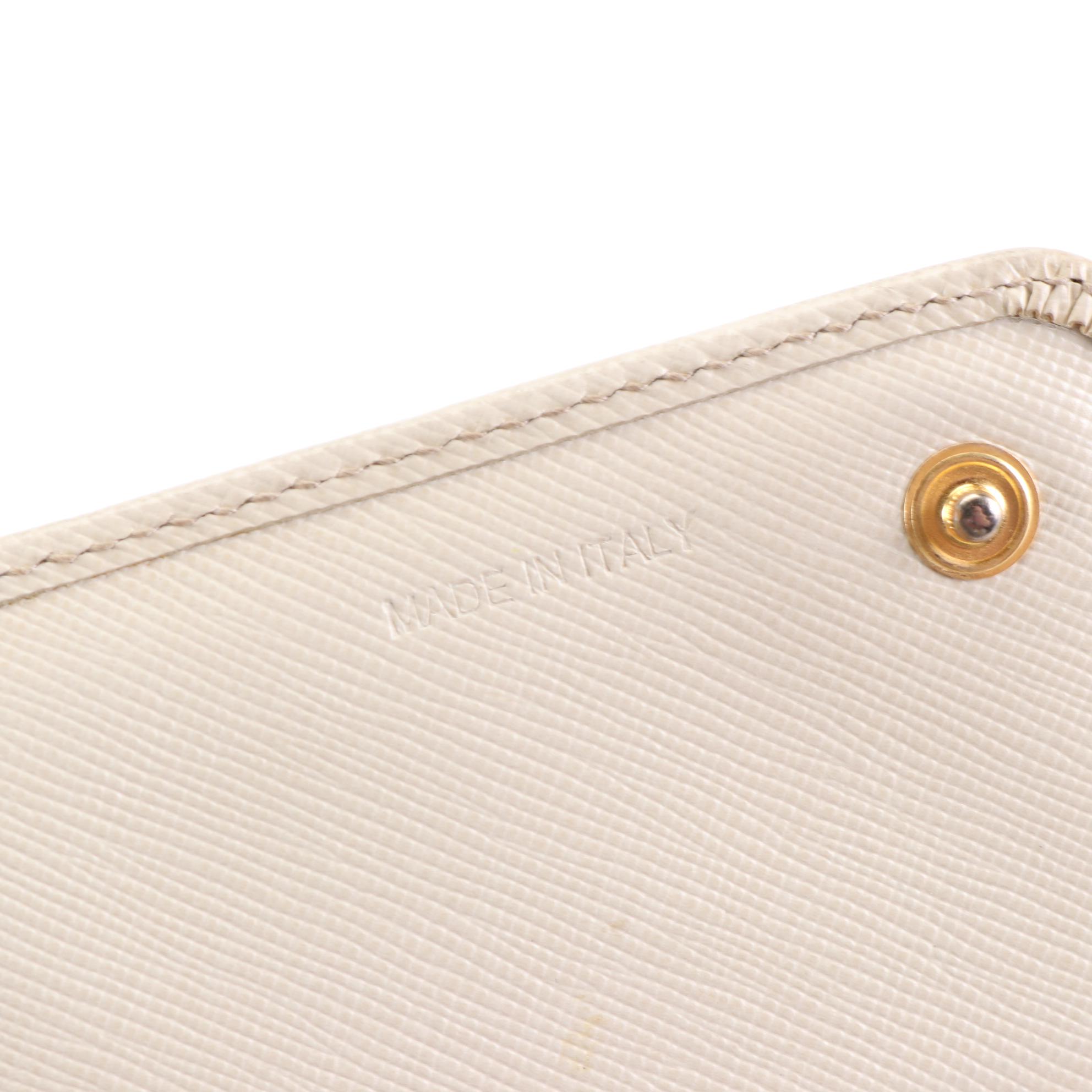 Prada Long Wallet in Saffiano Leather