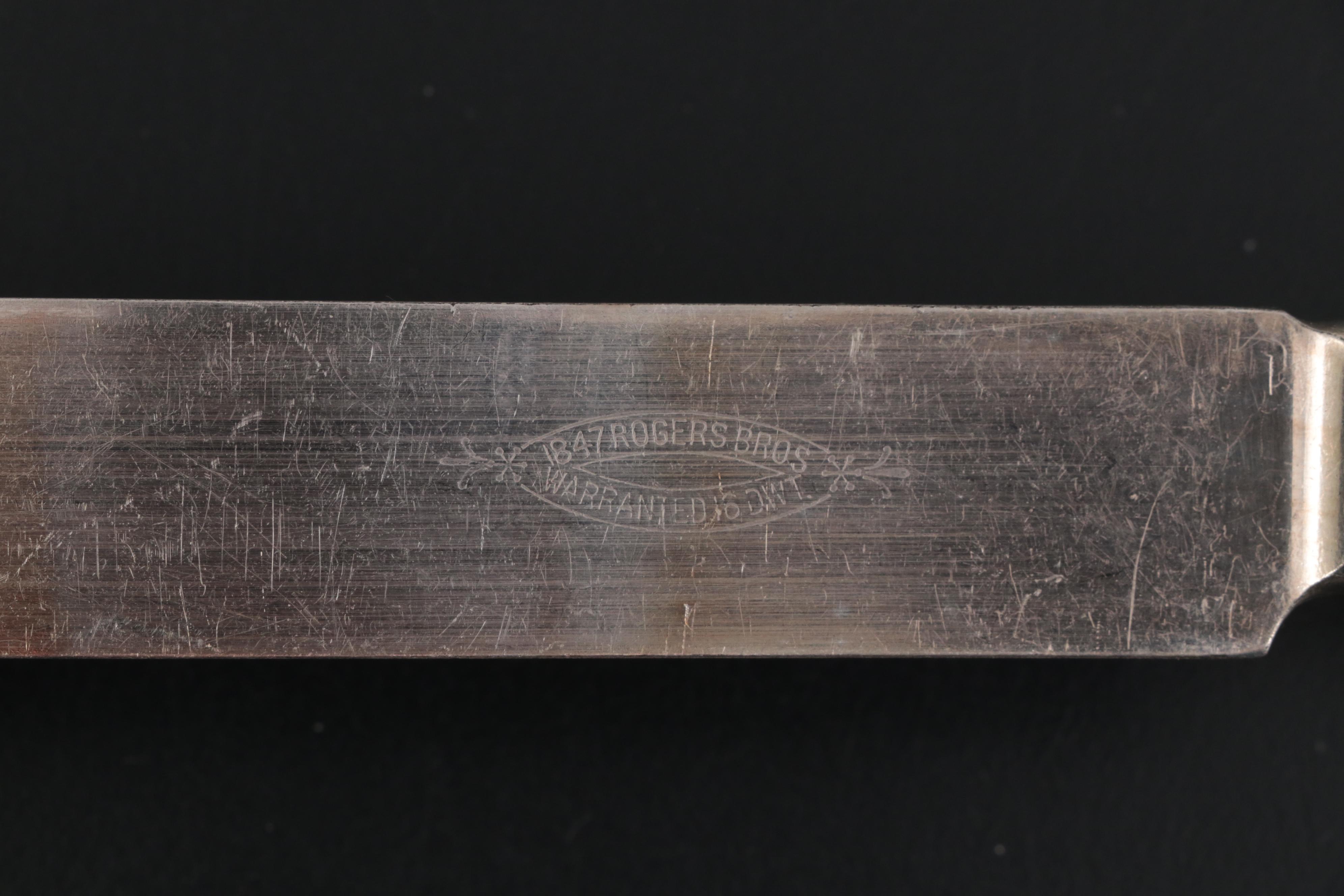 Rogers Bros "Ancestral" and Other Silver Plate Flatware, Early to Mid-20th C.