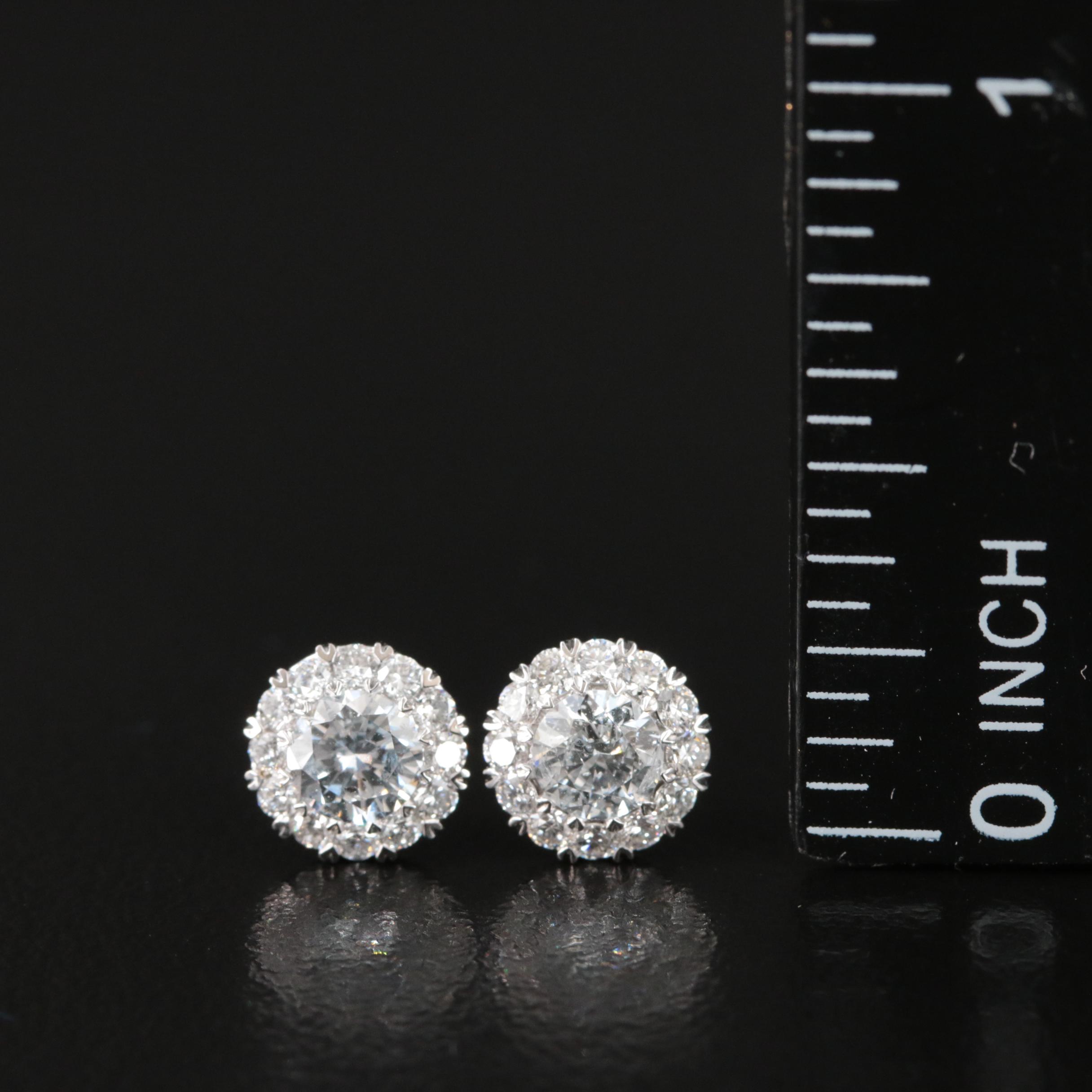 14K 1.01 CTW Lab Grown Diamond Stud Earrings