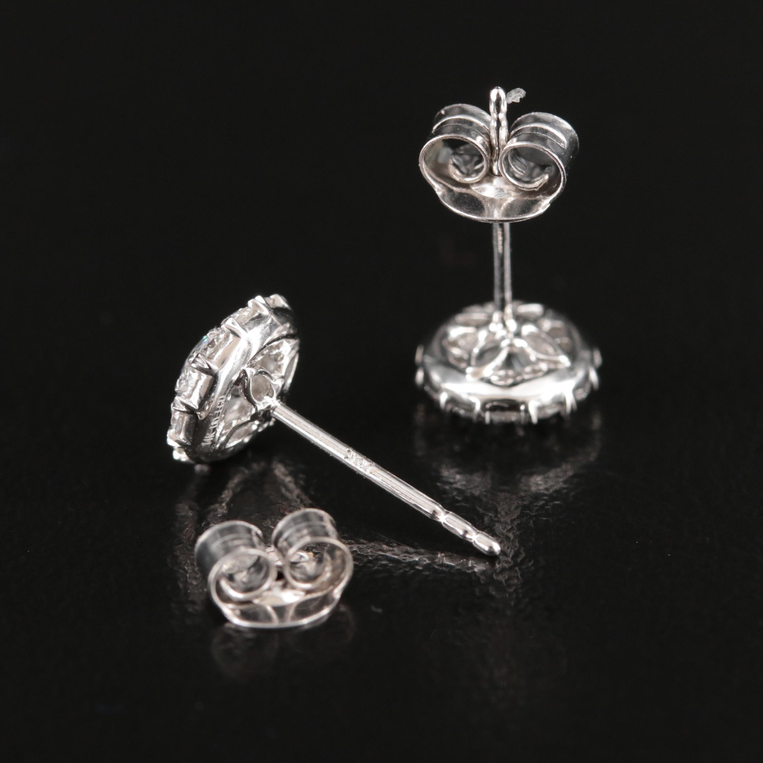 14K 1.01 CTW Lab Grown Diamond Stud Earrings