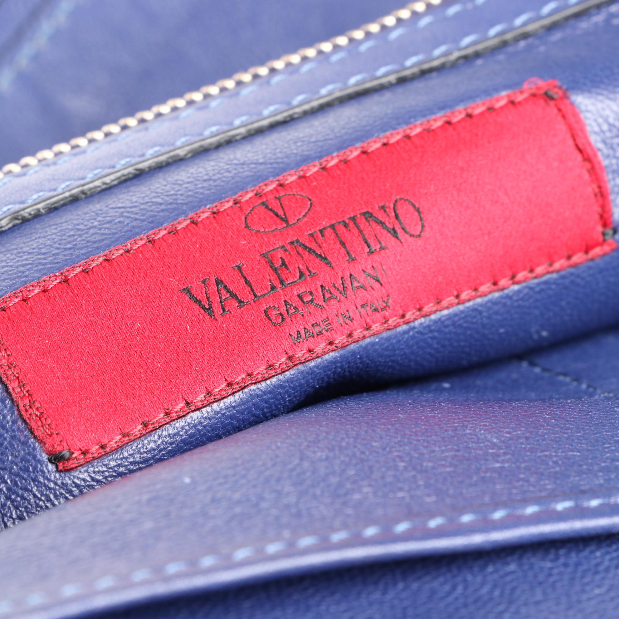 Valentino Rockstud Leather Tote