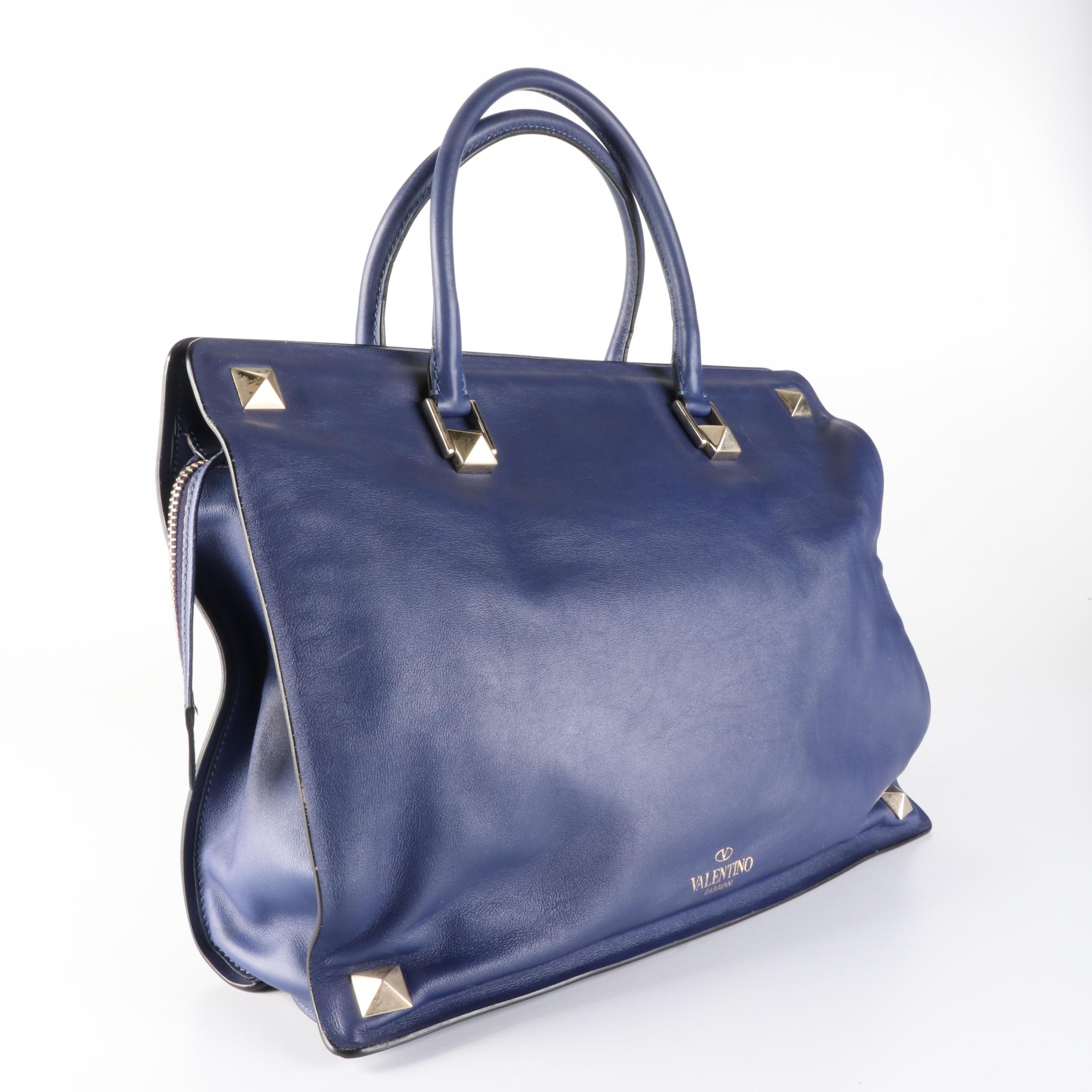 Valentino Rockstud Leather Tote