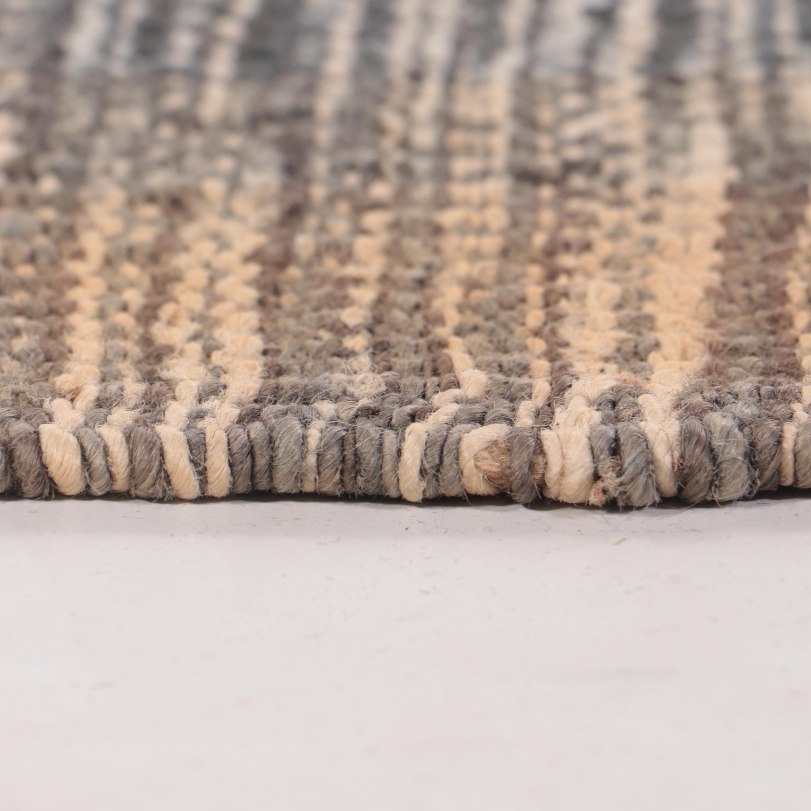 9'4 x 12'2 Hand-Woven Indian Area Rug