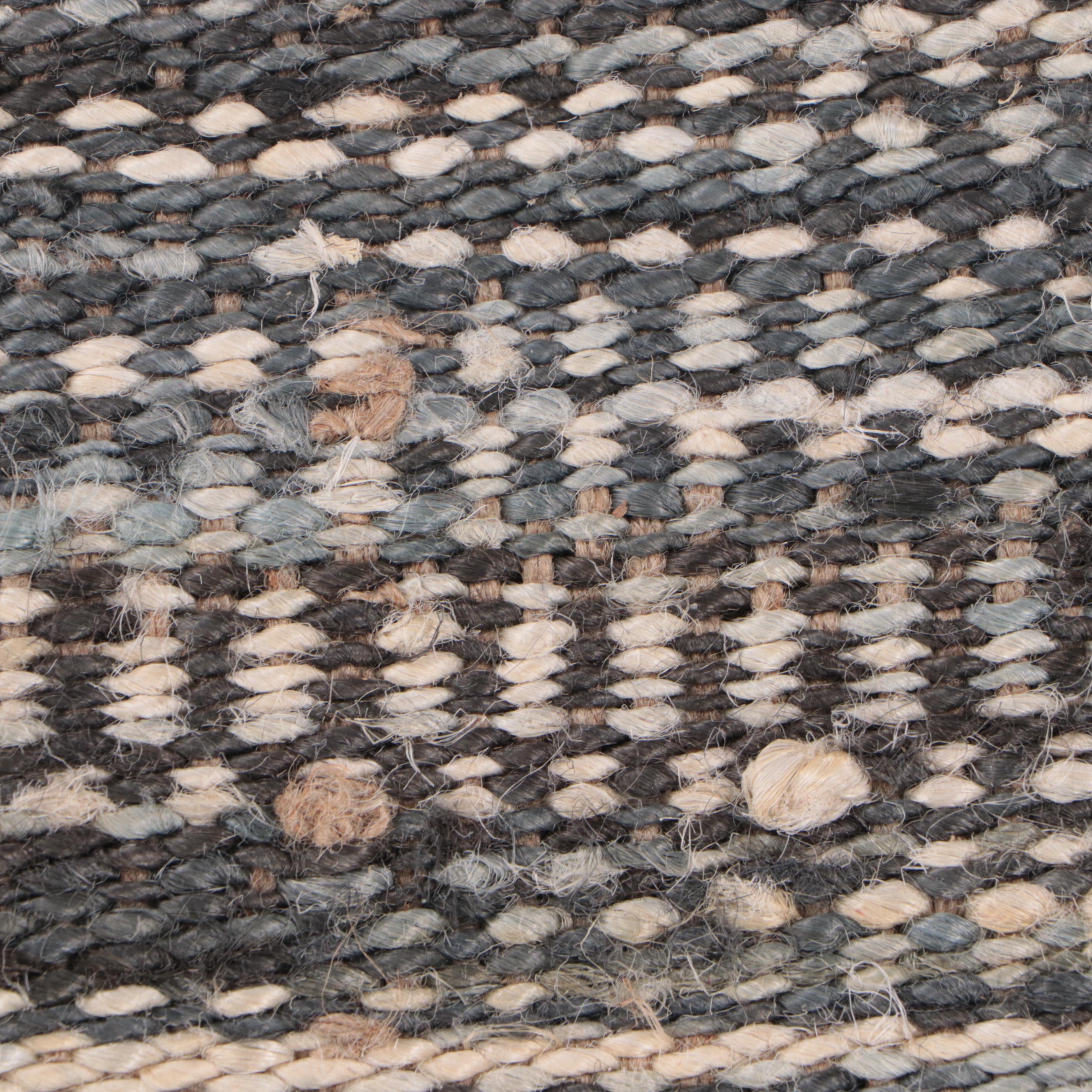 9'4 x 12'2 Hand-Woven Indian Area Rug