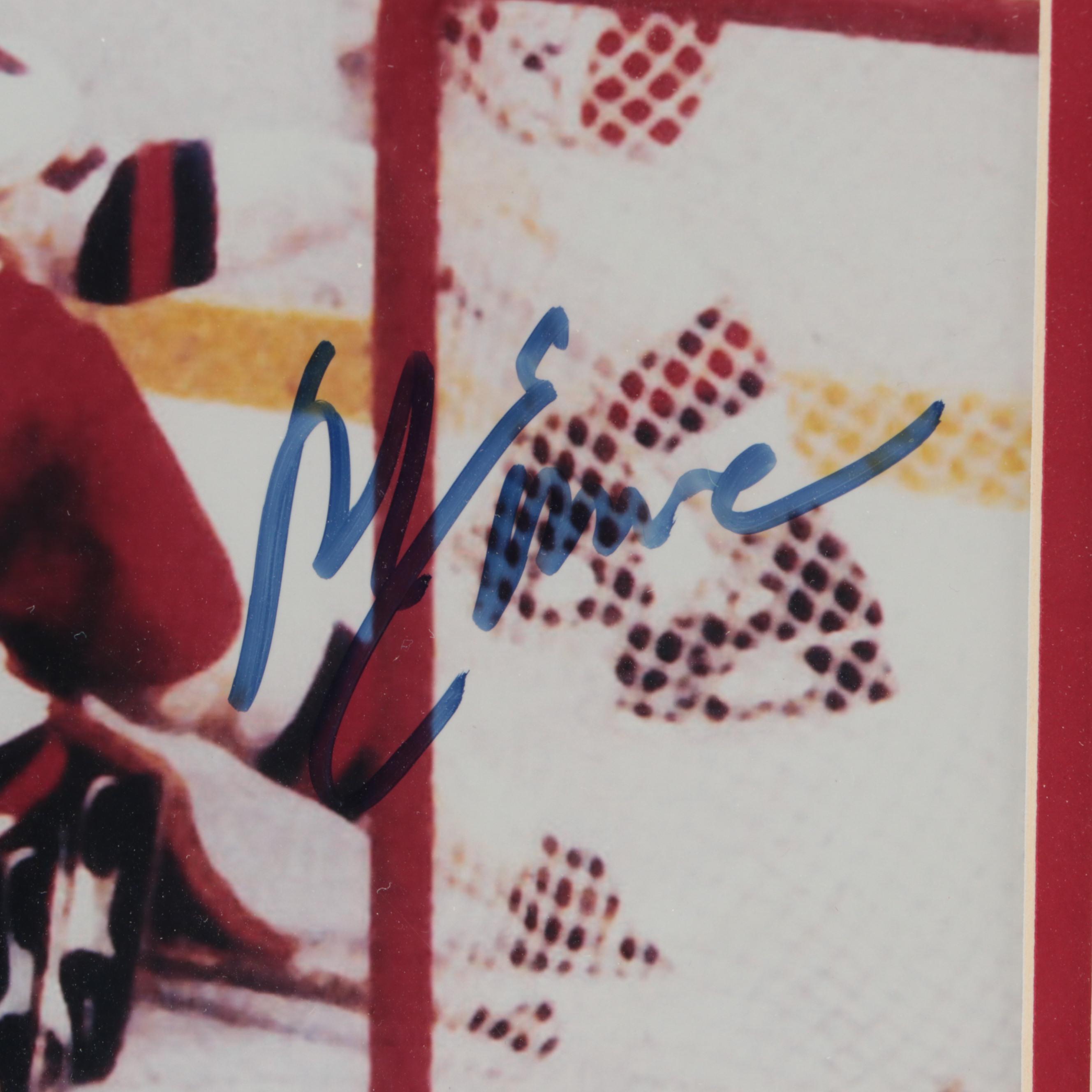 Eruzione, Brooks and More Signed 1980 Team USA Champs Hockey Giclée in Mat Frame