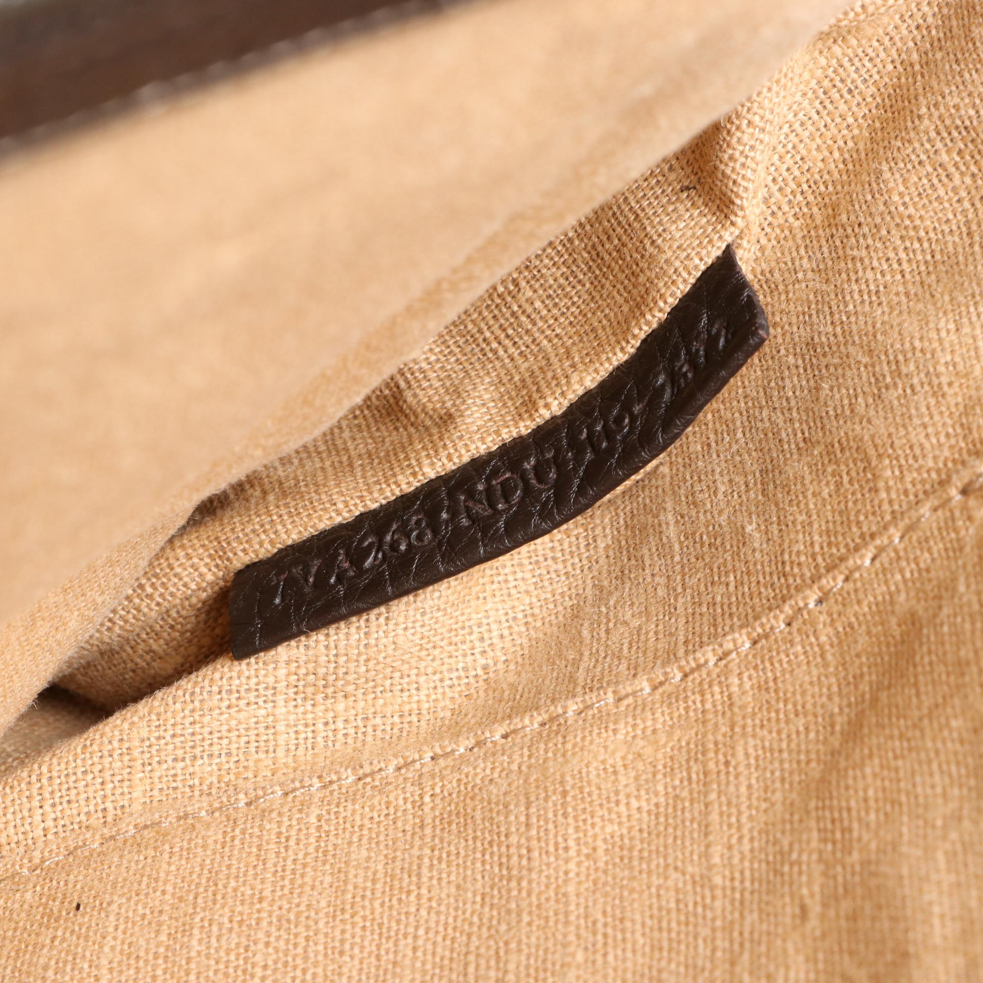 Fendi Selleria Grained Leather Messenger Flap Bag