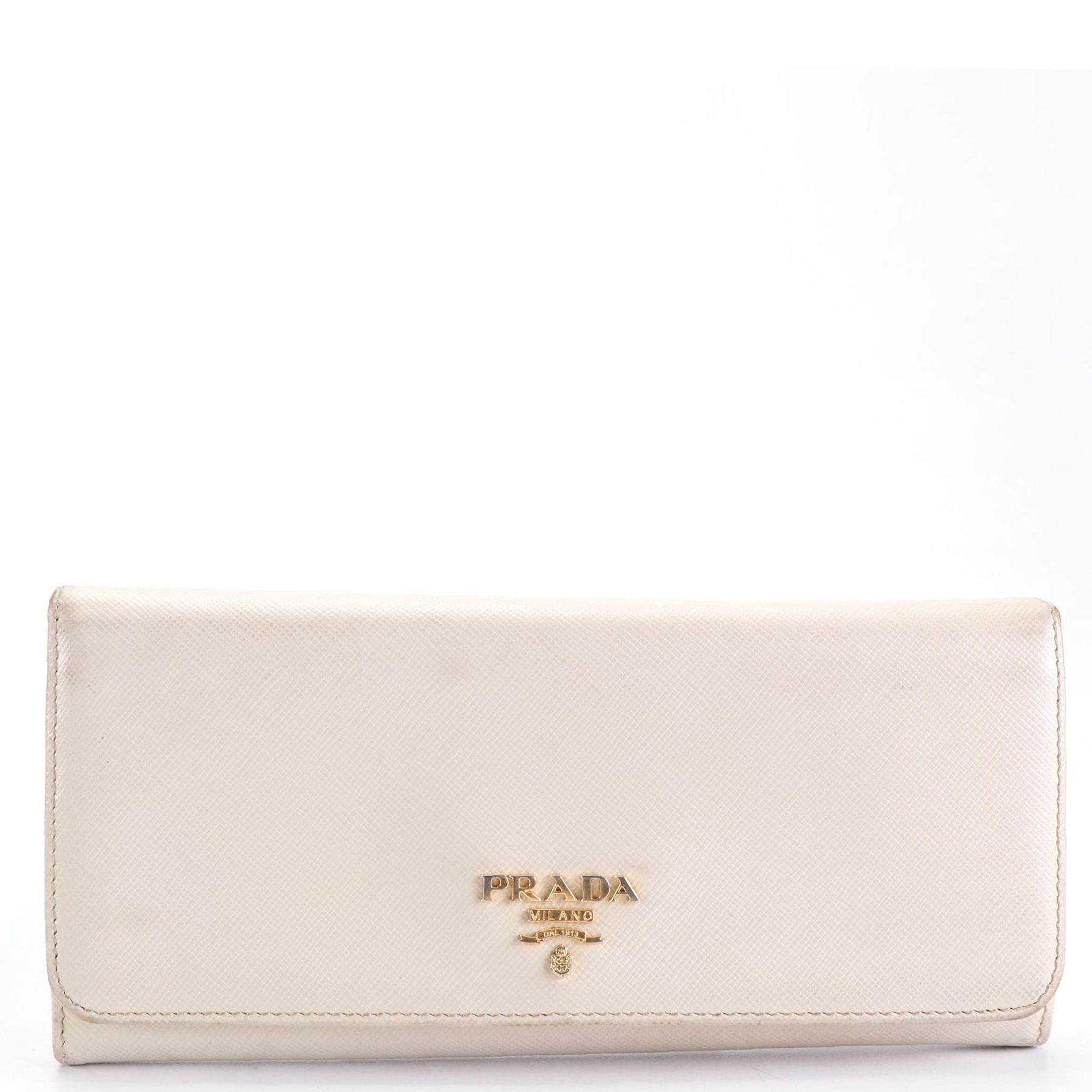 Prada Long Wallet in Saffiano Leather