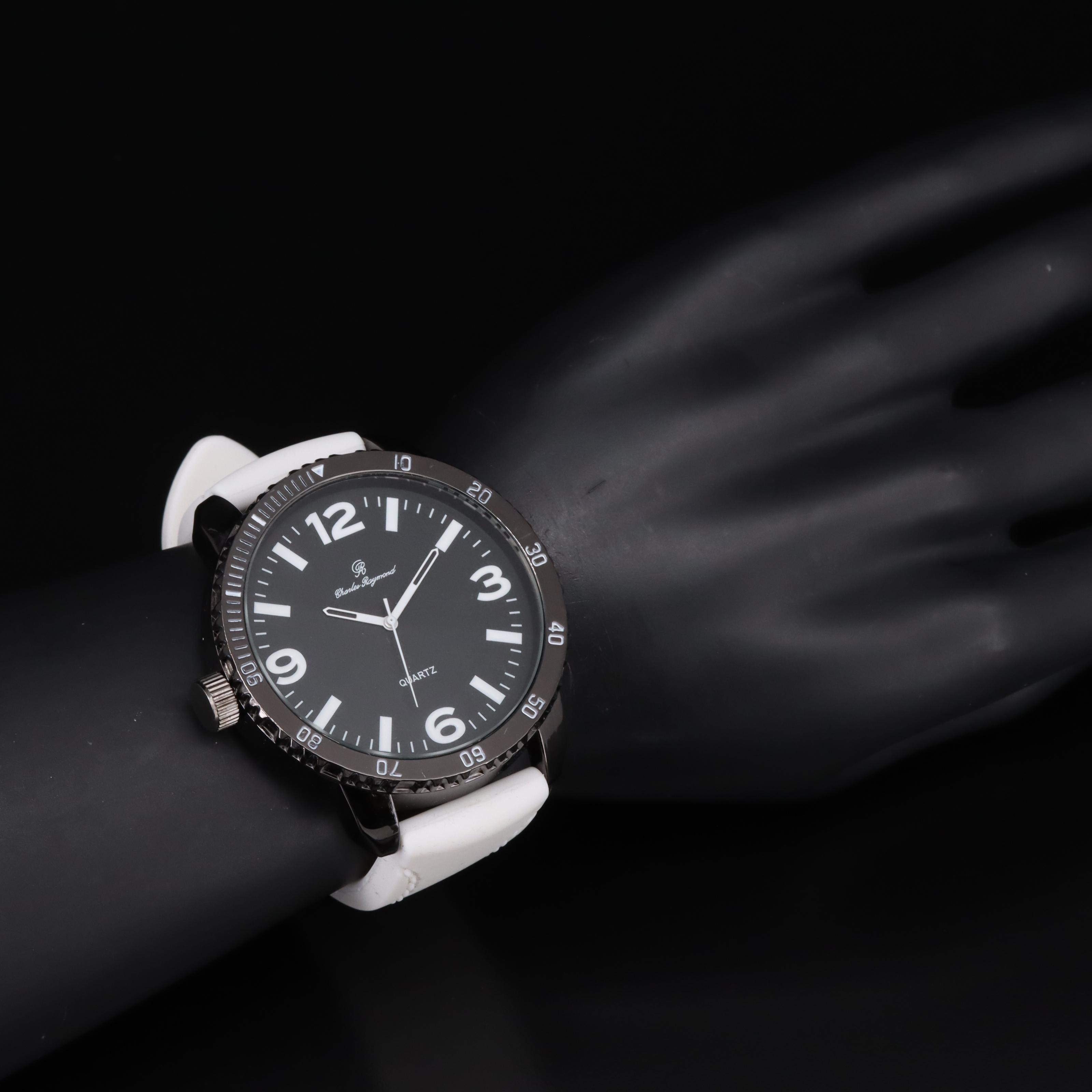 Charles Raymond Left Handed Crown Watch