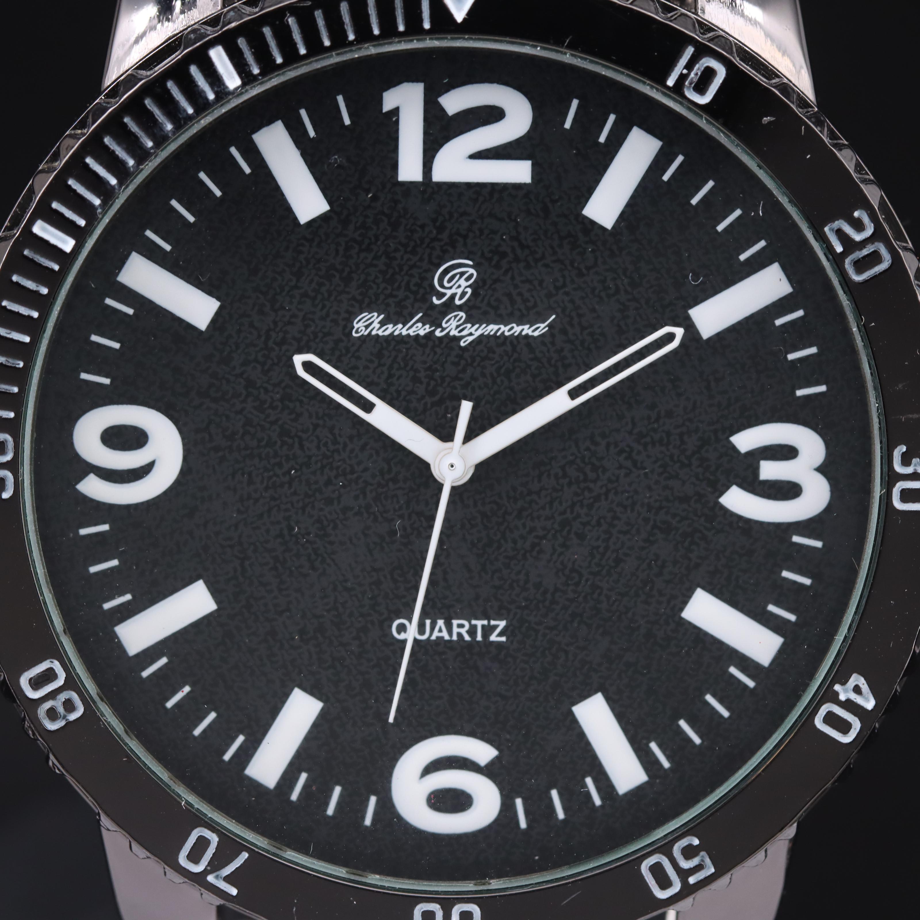 Charles Raymond Left Handed Crown Watch