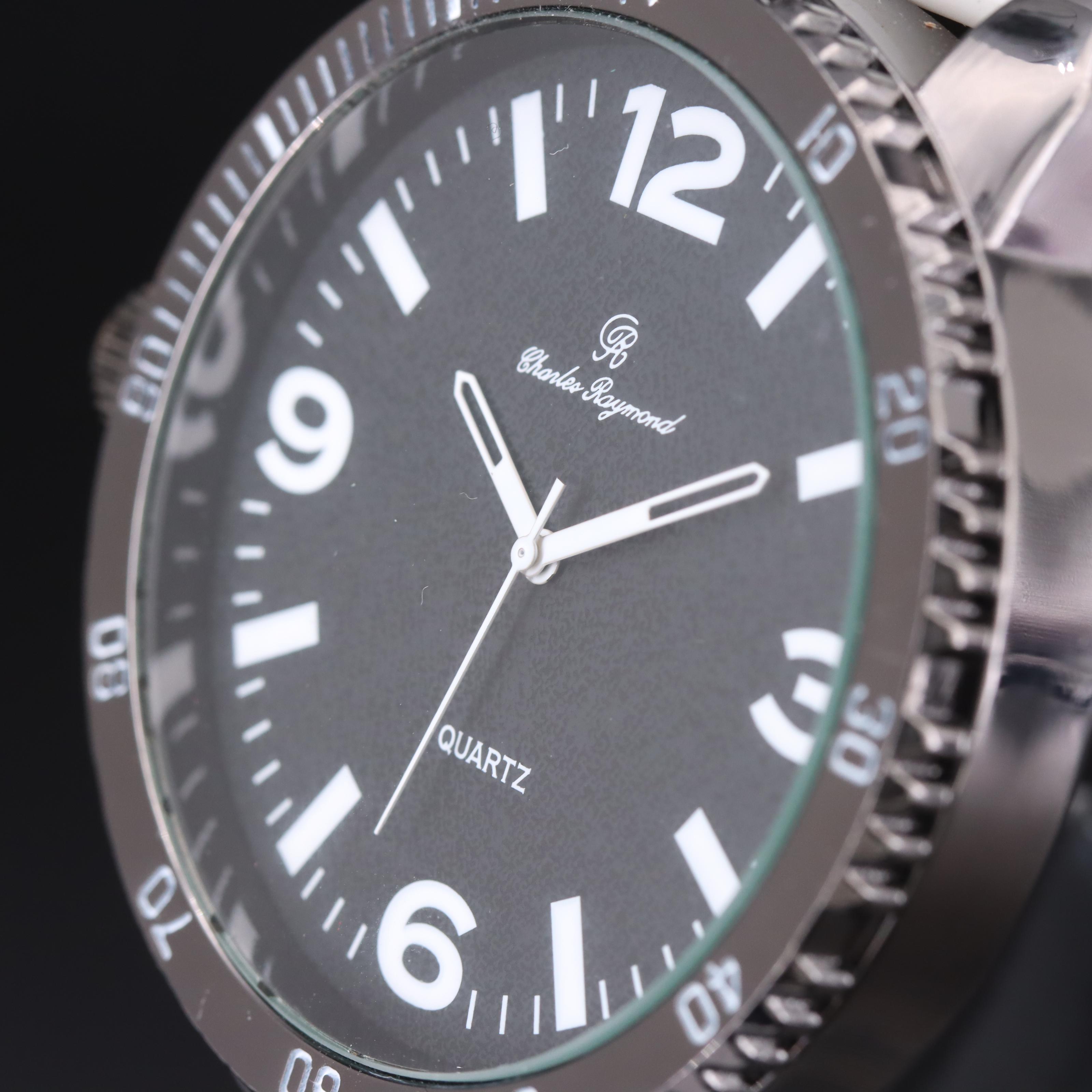 Charles Raymond Left Handed Crown Watch