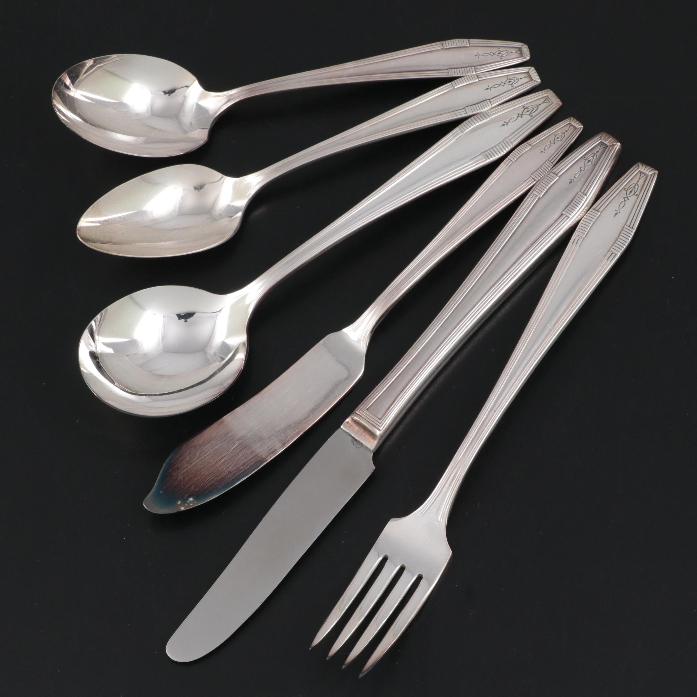 Wm. A Rogers "Countess I" Silver Plate Flatware